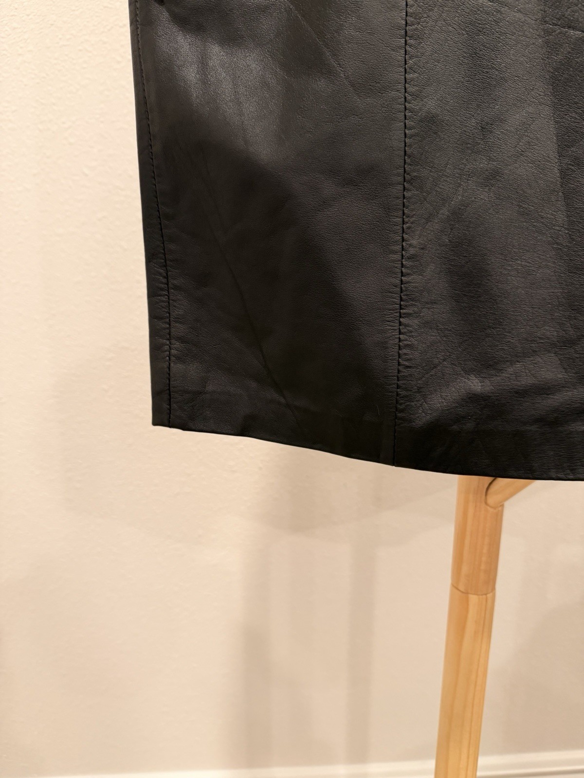 Vintage Leather Skirt