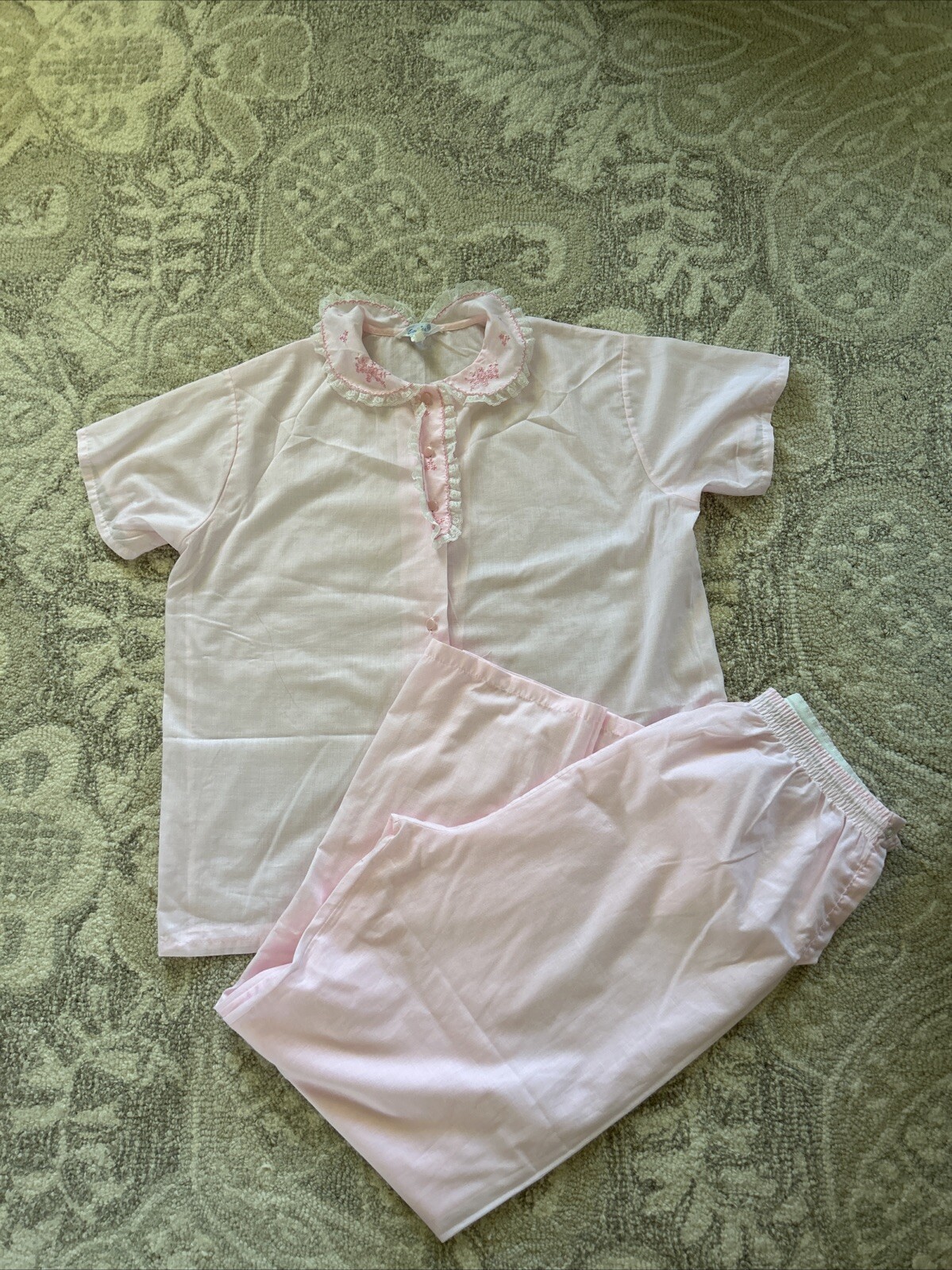 Vintage 1950’s Tommies Pajama Set Size 38