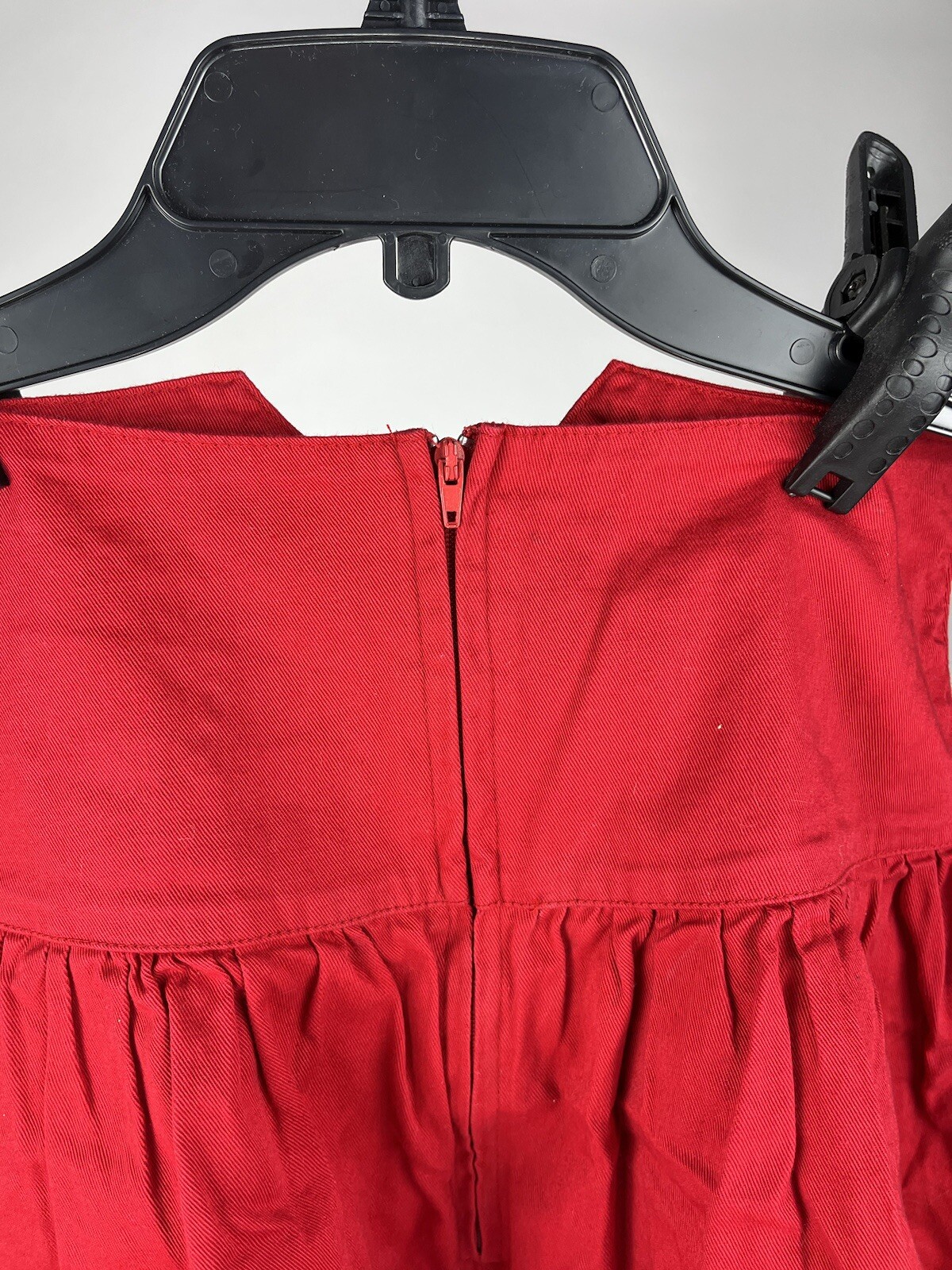 Vintage 80’s Code Nouveau Red 100% Cotton Skirt And Jacket Medium Combo