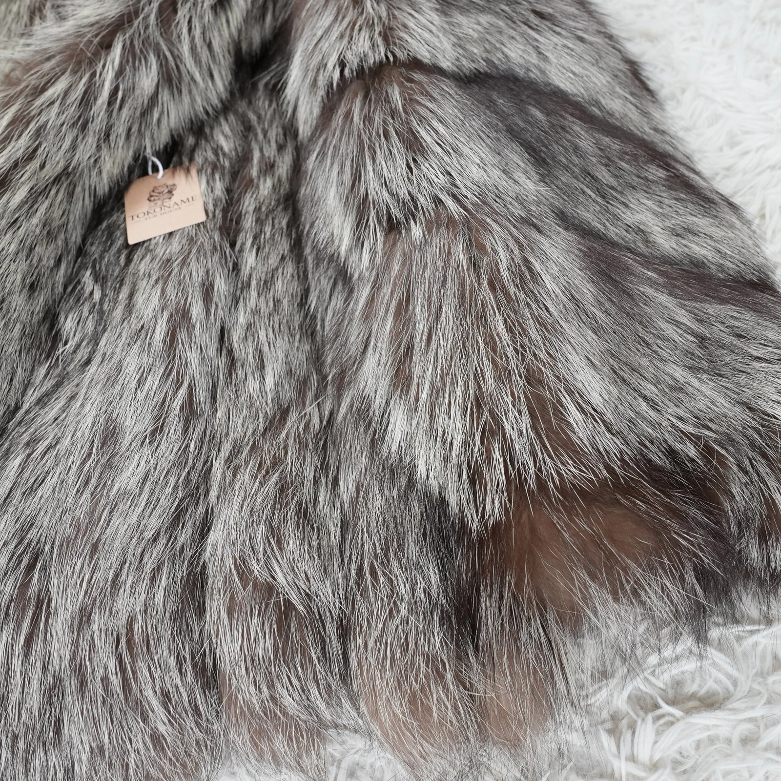 Silver Fox Coat SAGA FOX – Genuine Vintage Fur From Japan