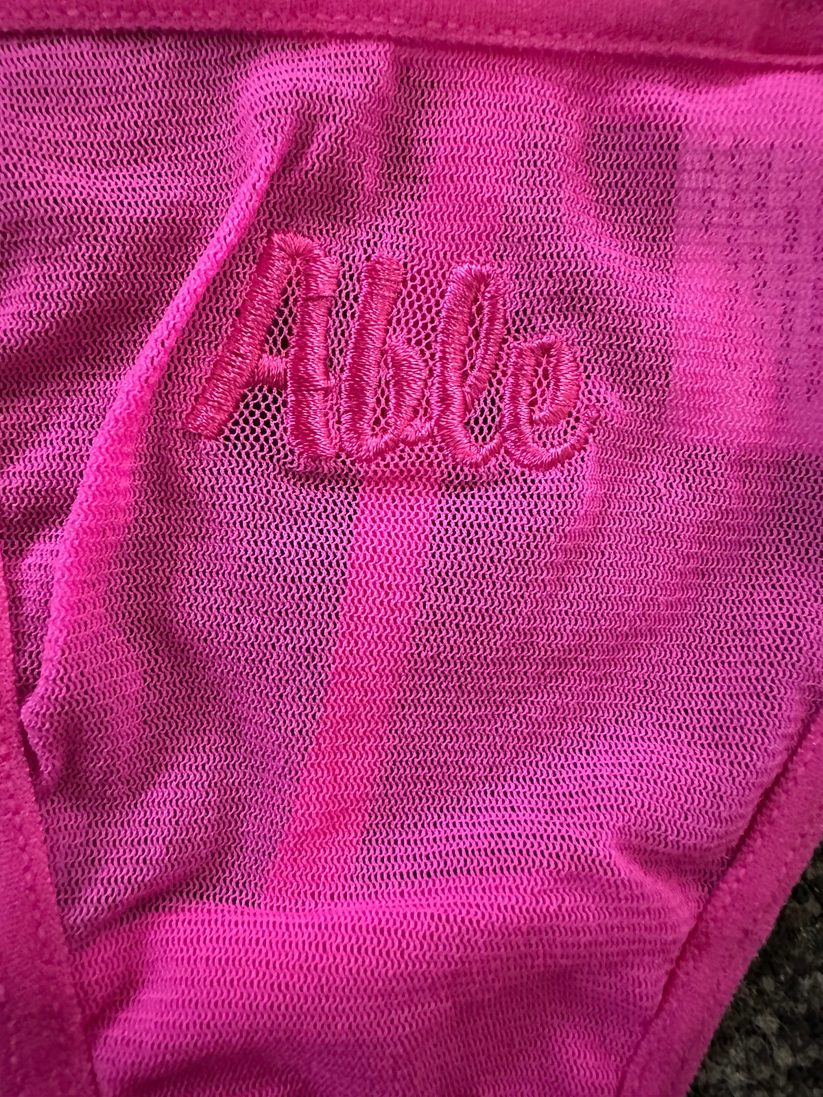 VINTAGE Y2K „Able” Pink Thong G-String Panties Small / 5