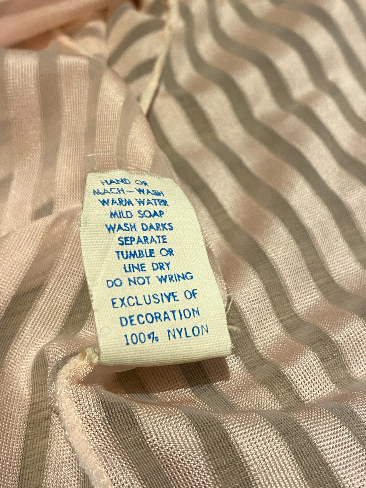 Vintage Frederick’s of Hollywood and Pandora Lingerie Pink Stripe Robe