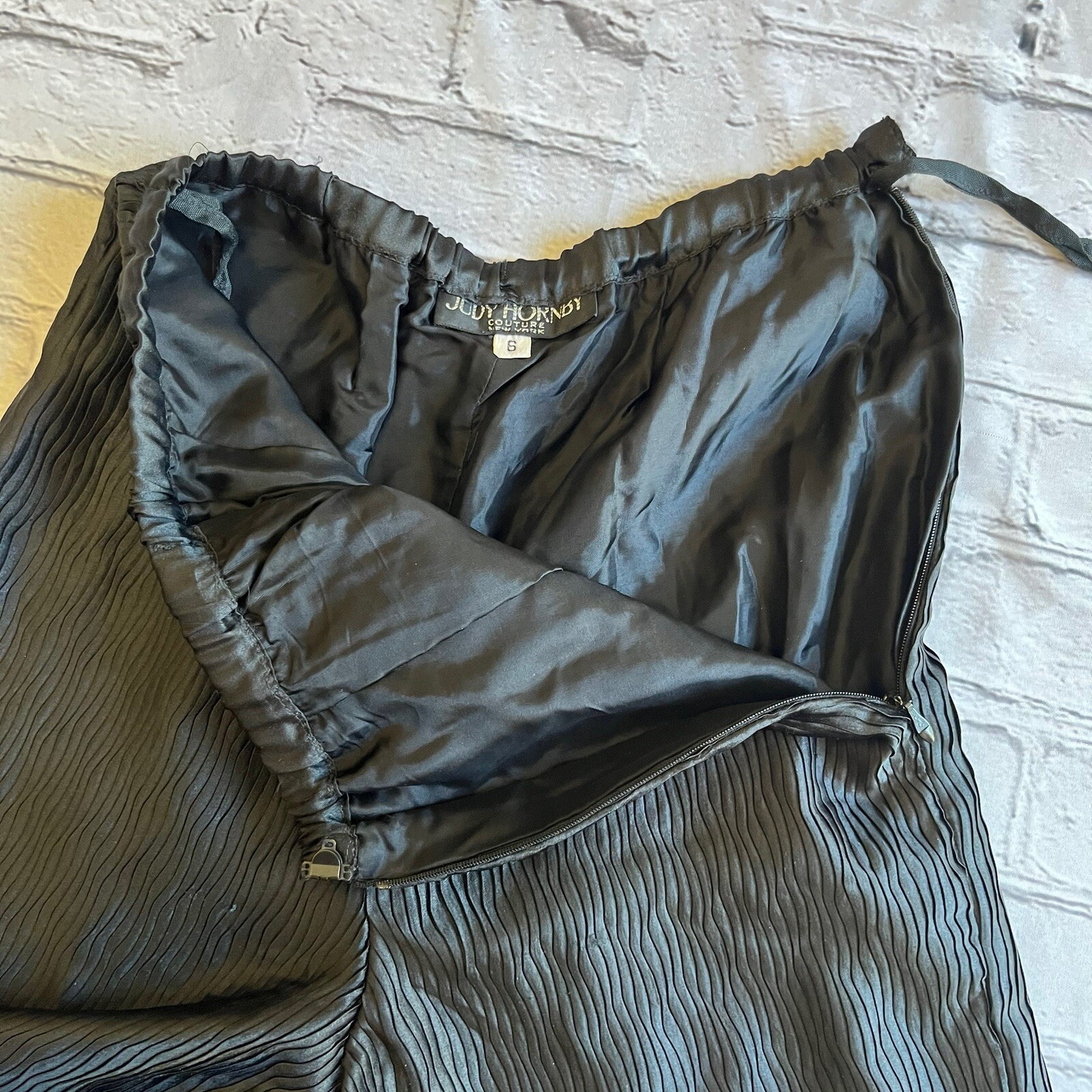 Judy Hornby Couture New York Vintage 80s Pants Retro Classic 6 Designer Luxury