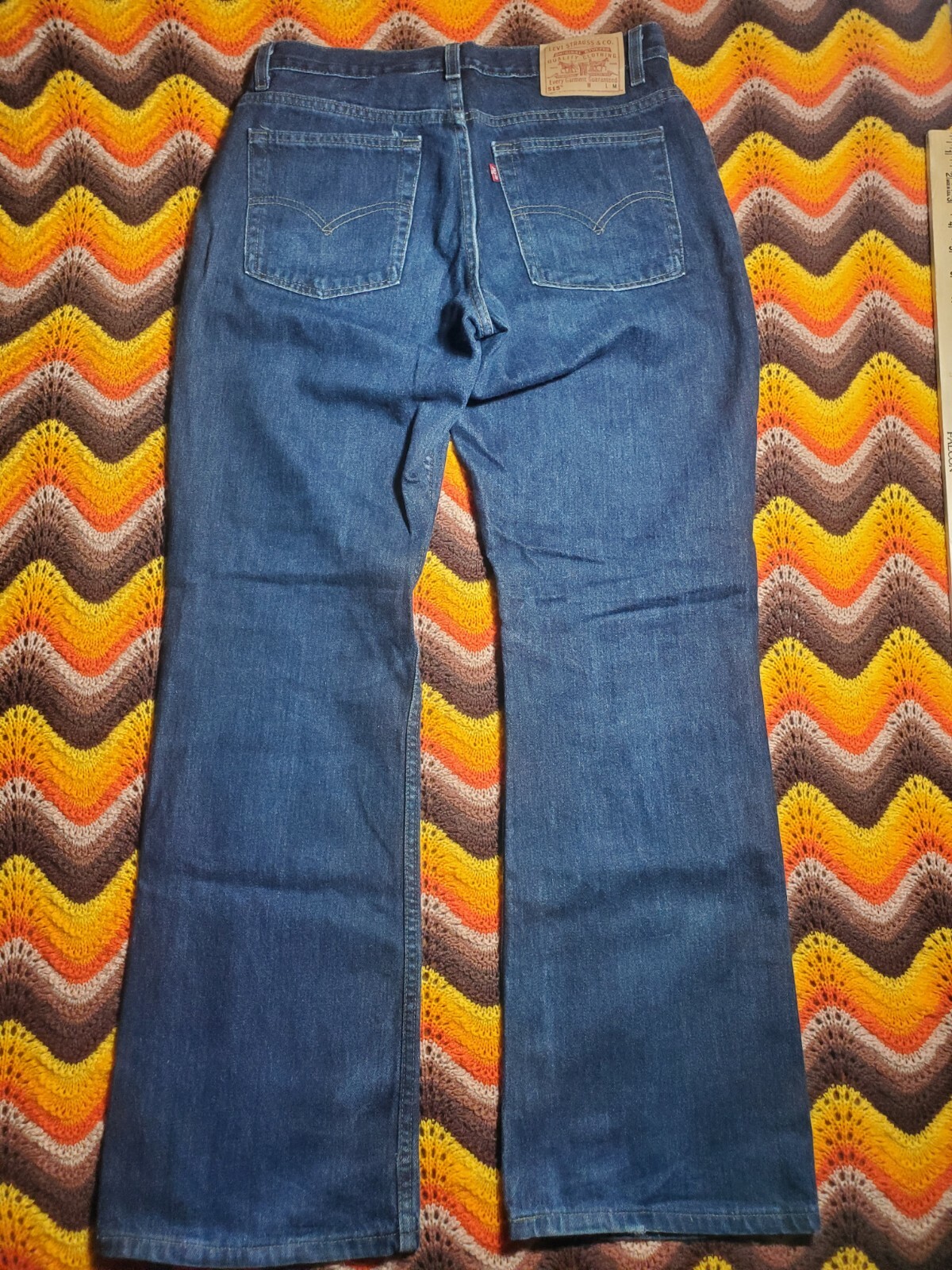 Vintage Levis 515 Made In USA Misses 12m 32×31.5 Boot Cut Lower Rise