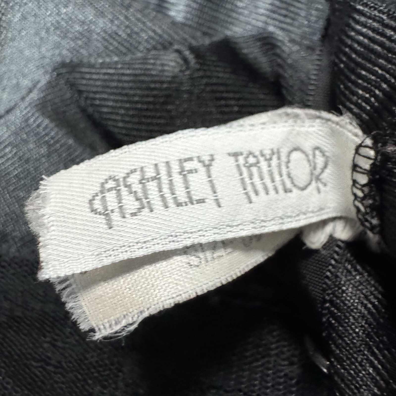 Vintage Ashley Taylor Black Nylon Full Slip Lace Spaghetti Straps – Size 36
