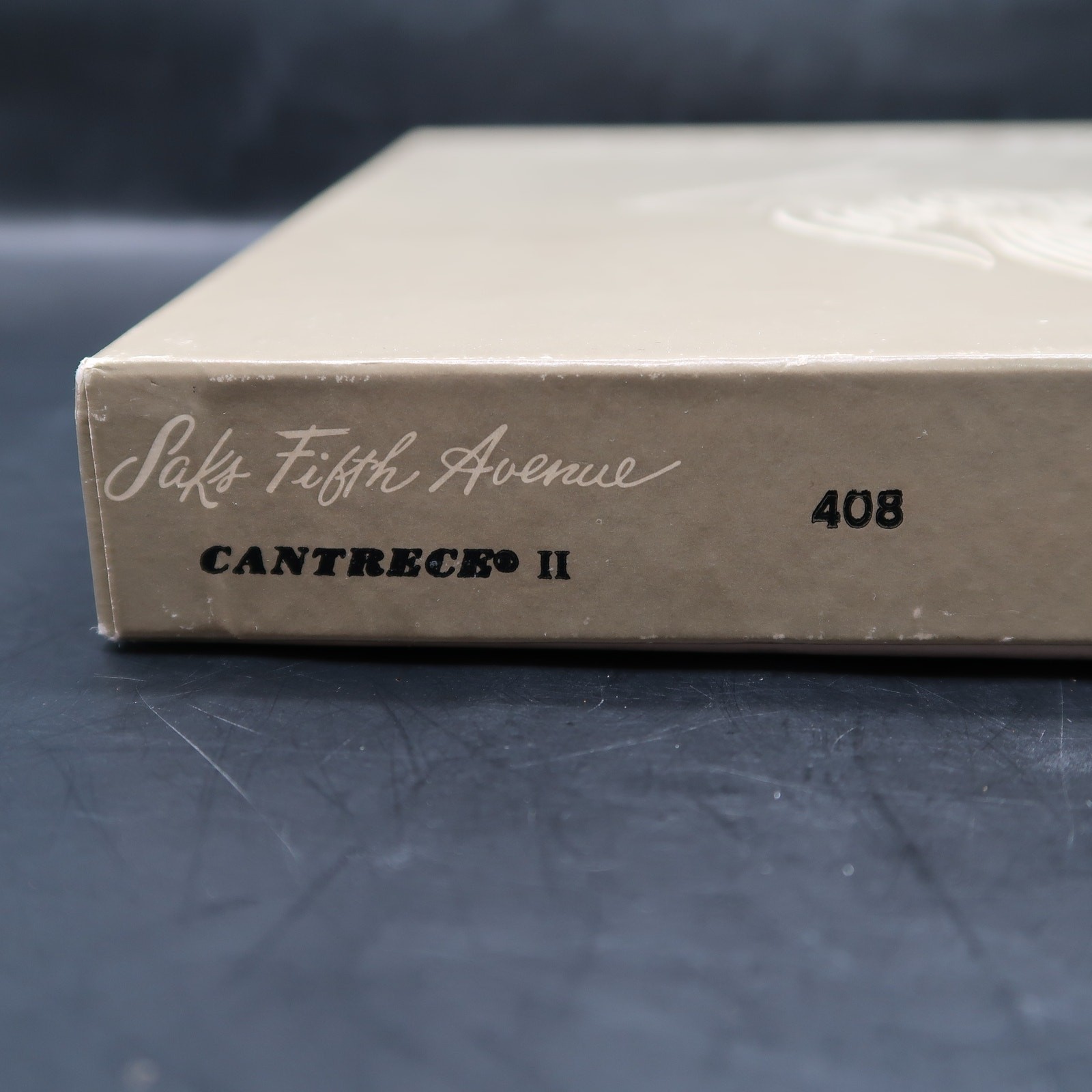Saks Fifth Avenue Stockings 408 10.5-11 Long W Cantrece II Dusk 5 Pairs Vintage