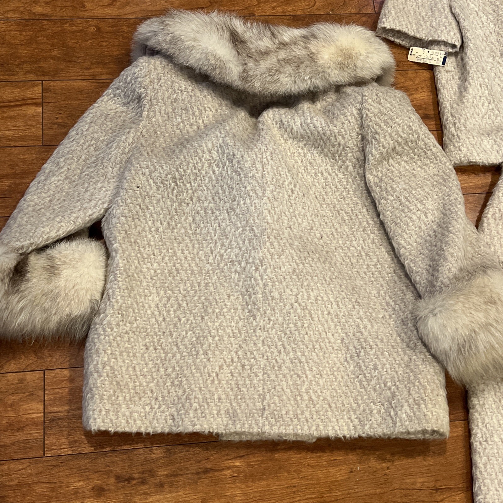Vintage 1970s International Ladies Garment Workers Union 3pc Women’s Fur Suit
