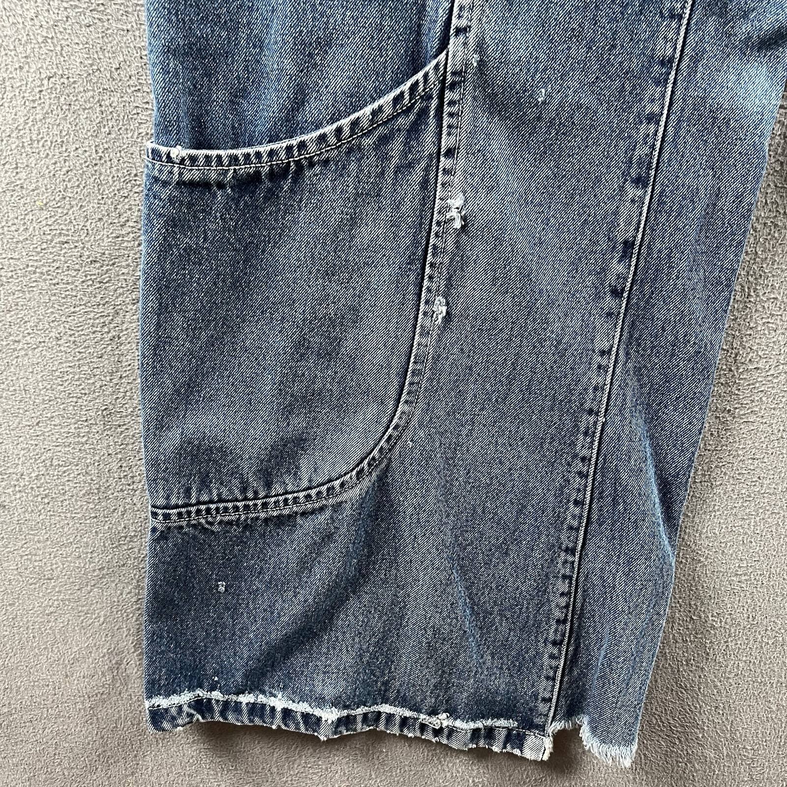 Vintage Auraze Jeans Women’s Size 5 Wide Leg Denim 90s Y2K Rave JNCO Beau Baker