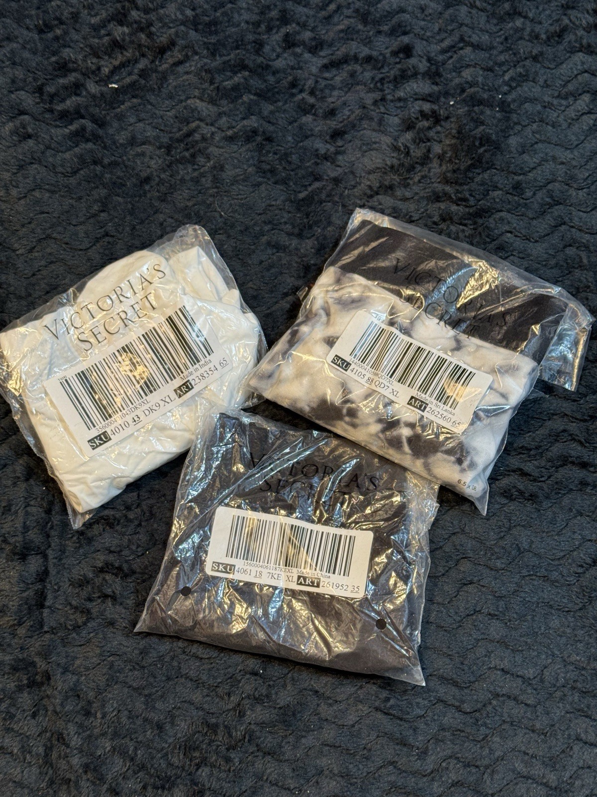 NWT XL VICTORIAS SECRET SATIN NYLON COTTON LACE LOT BULK HIPSTER BIKINI 17