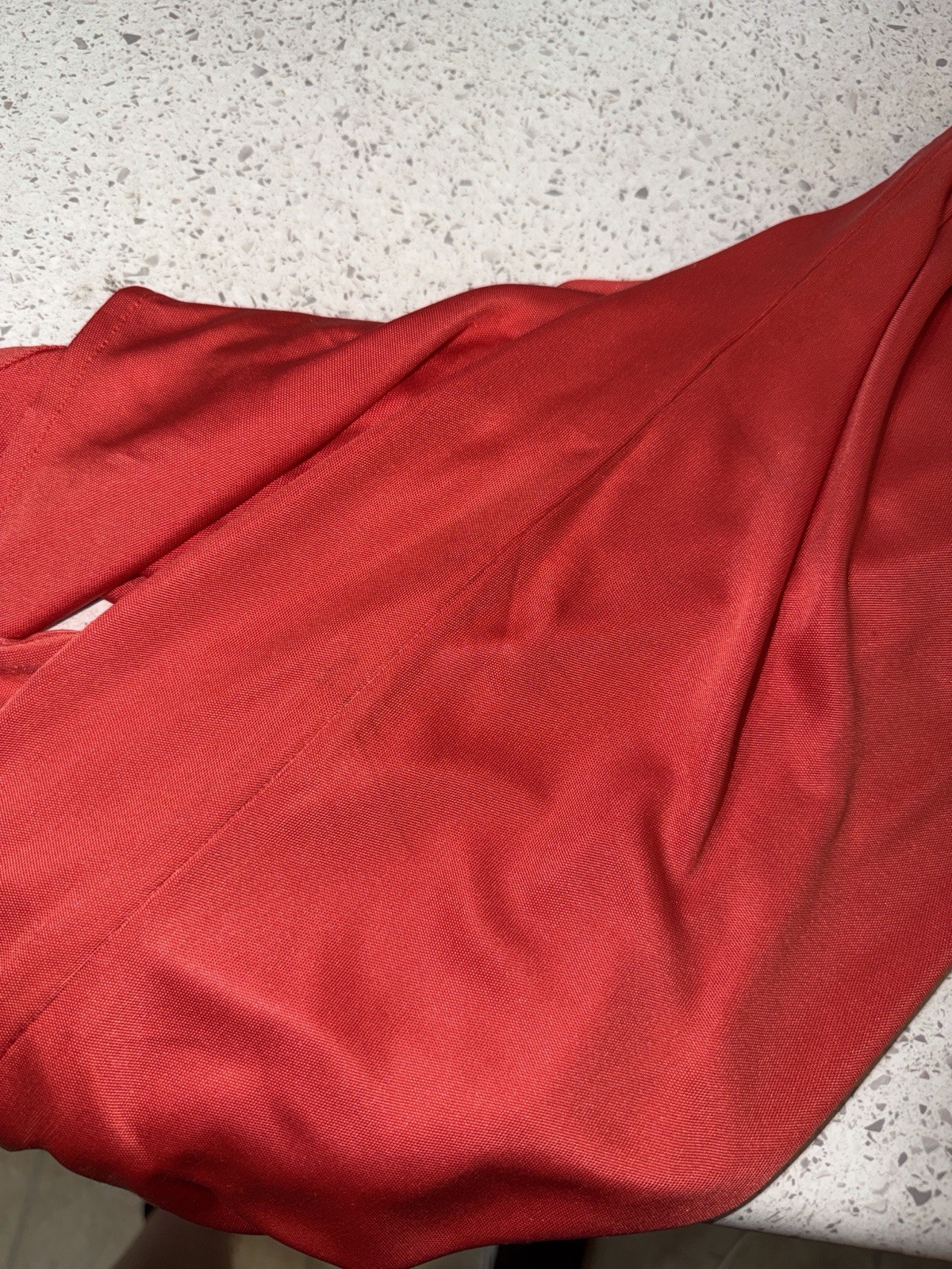 Ralph Lauren Vintage Silk Small Orange Midi Dress MobWife Evening Romantic Boho