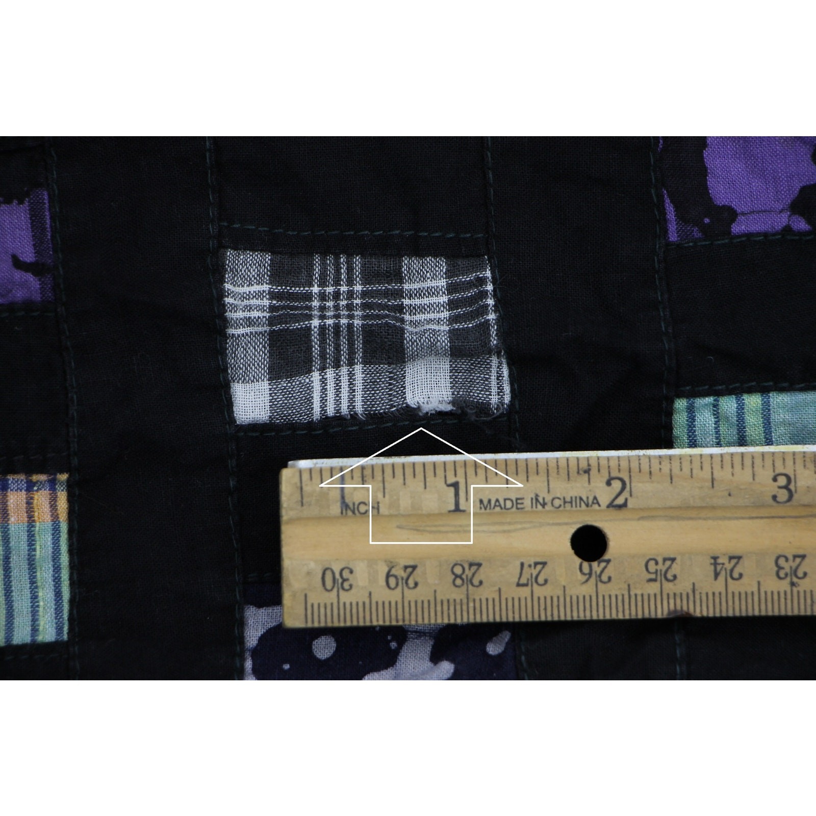 80s Vintage Rainbow Plaid Patchwork Boho Festival Hippie Blazer Jacket Coat