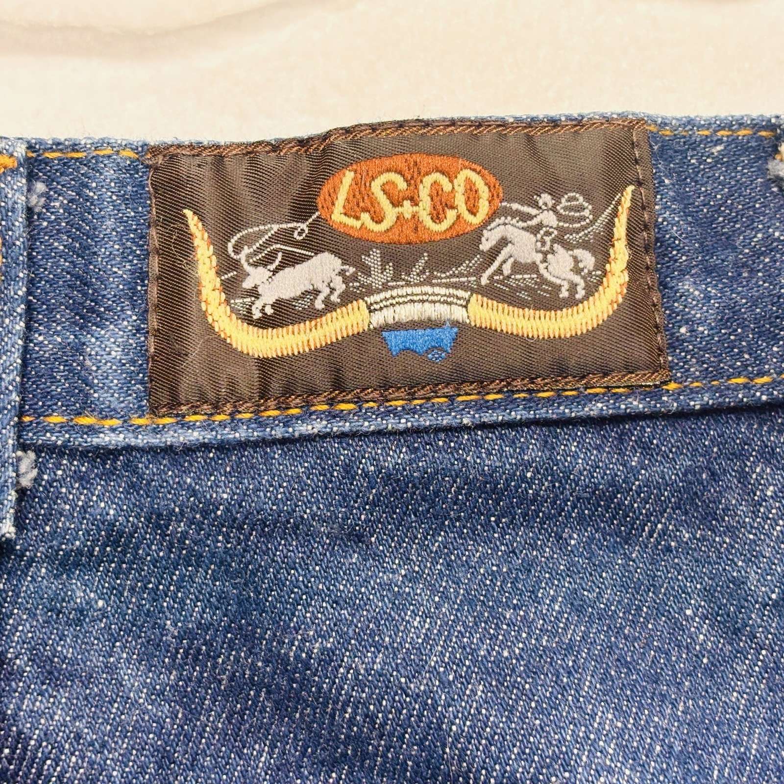 Levi Strauss Custom Western Wear Cowgirl Rodeo Show Ladies Jeans OOAK VTG