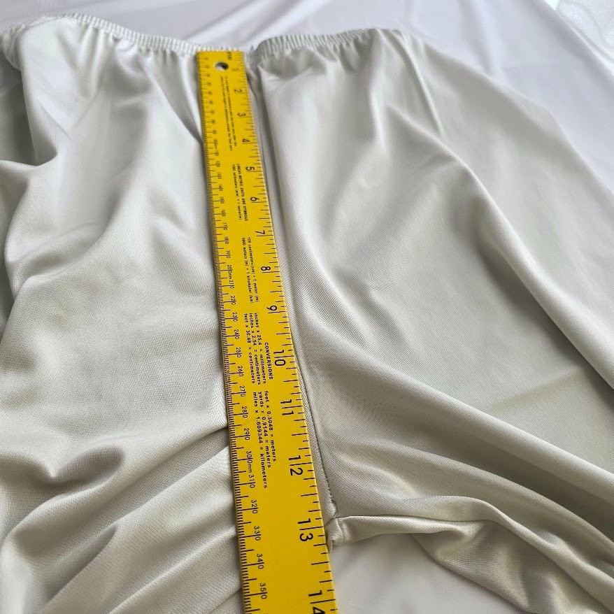 Vintage Vanity Fair Sleepware Pants Small Gray Elastic Waist nylon ANTRON III