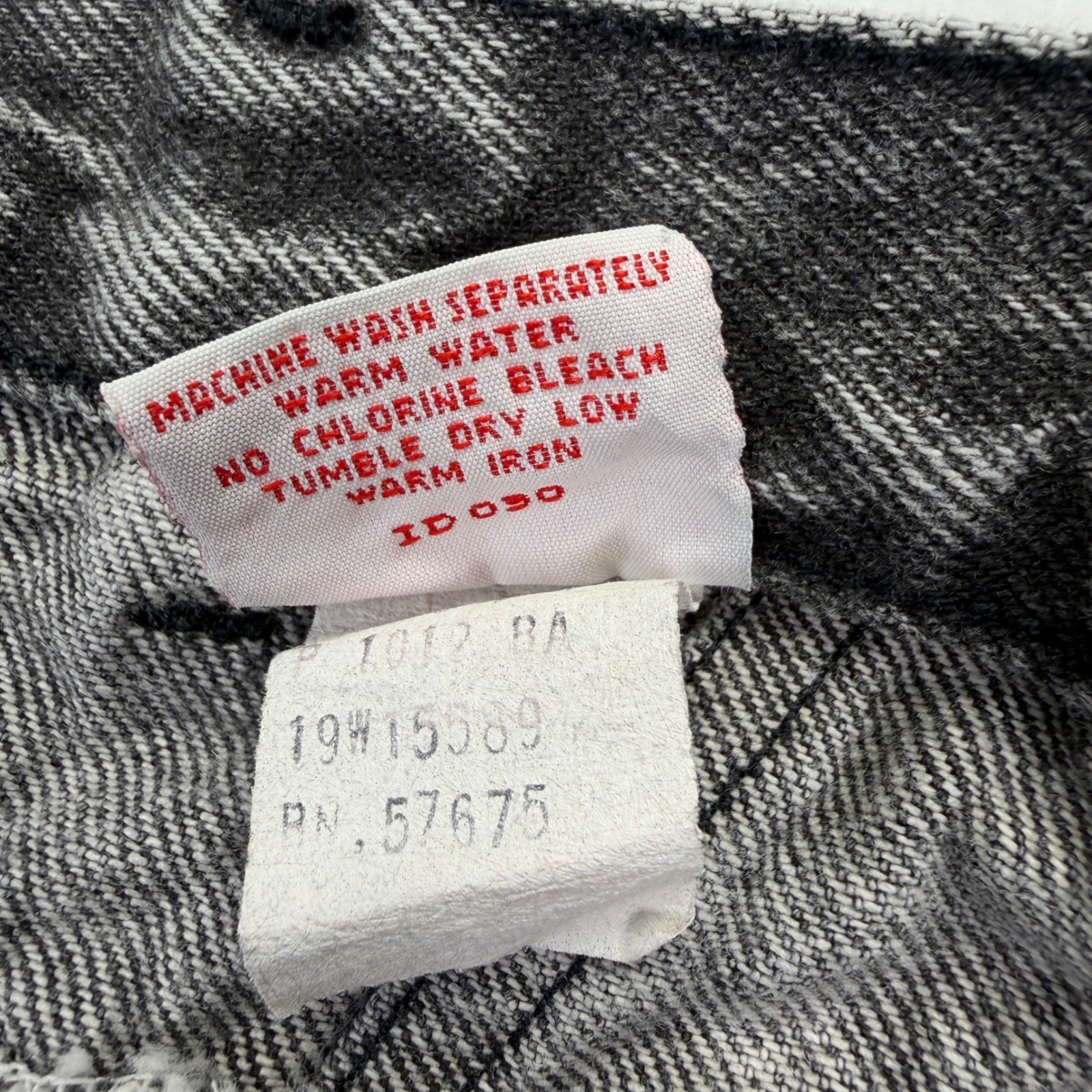 PS Gitano Jeans Womens 16 Gray Acid Wash High Rise Mom Vintage 80s 90s USA Made