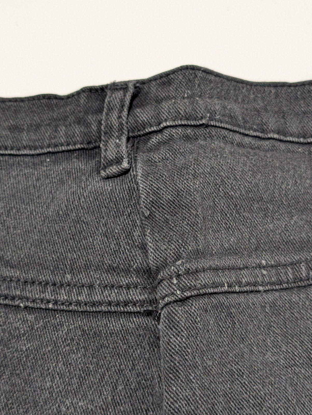 Vtg. 1990s Women’s Denim Republic Black Denim Jean Shorts Juniors Size 9/10 VG