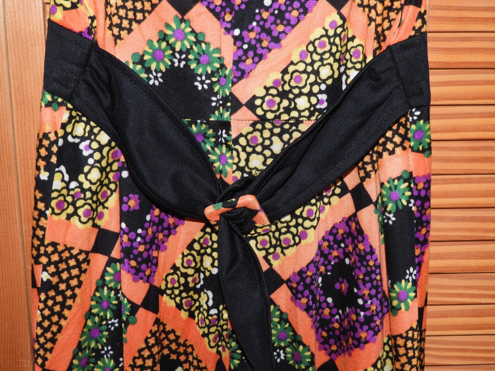 Meleny Road Retro Dress Costume Halloween Sylvia Madon Hippie Sz 11 Small 70’s