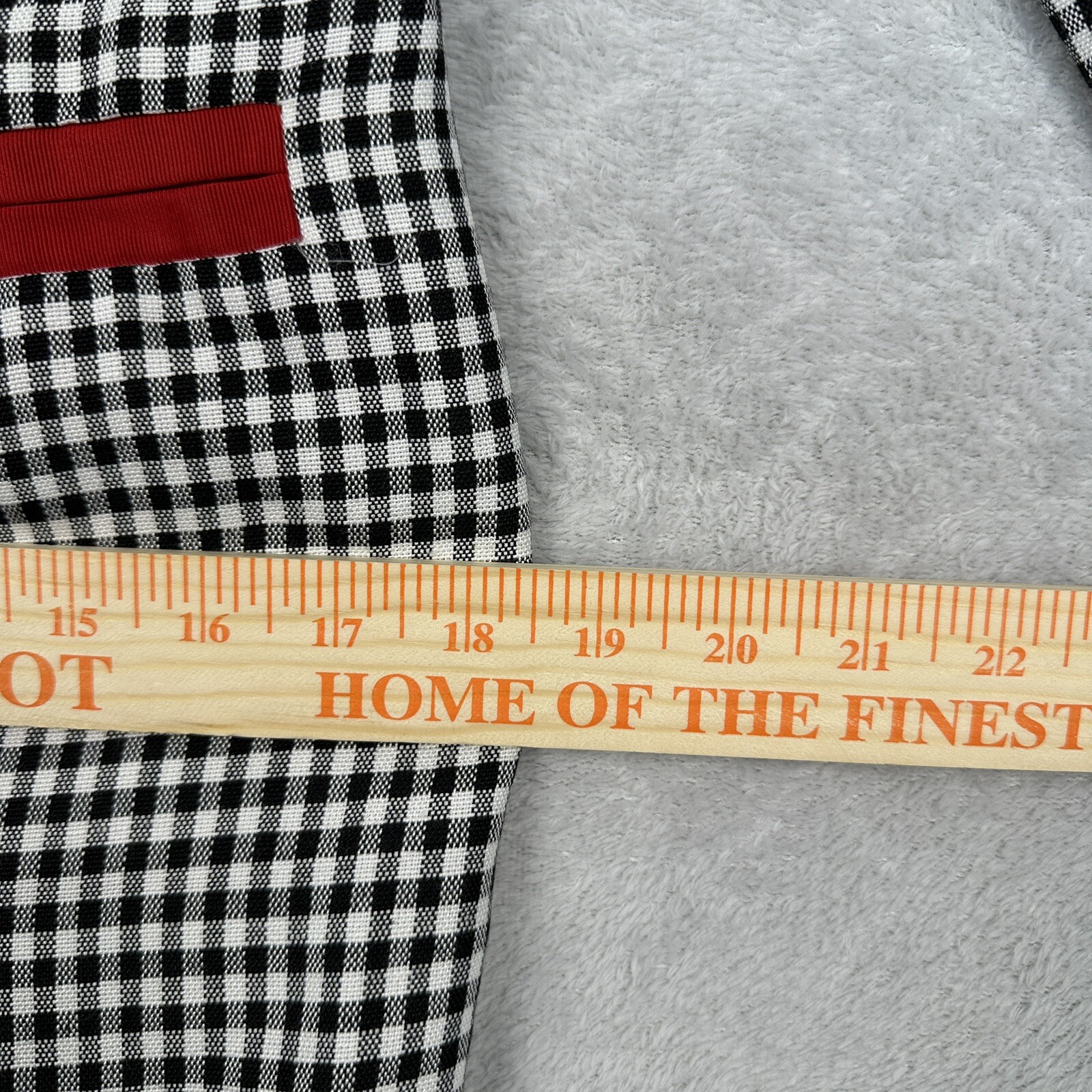 Vtg Gillian Dress 8 Gingham Sheath USA ILGWU Union 80s 90s Career Office Retro