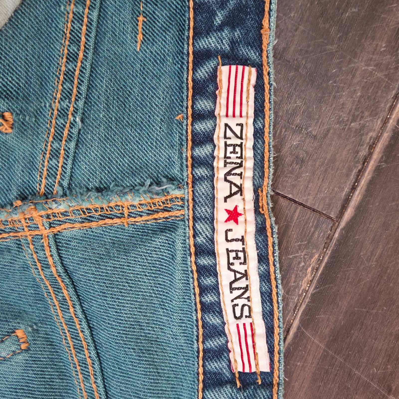 Vintage Zena Denim Jeans Women Size 10 Missy (27×32) Taper Leg 80’s USA Cotton
