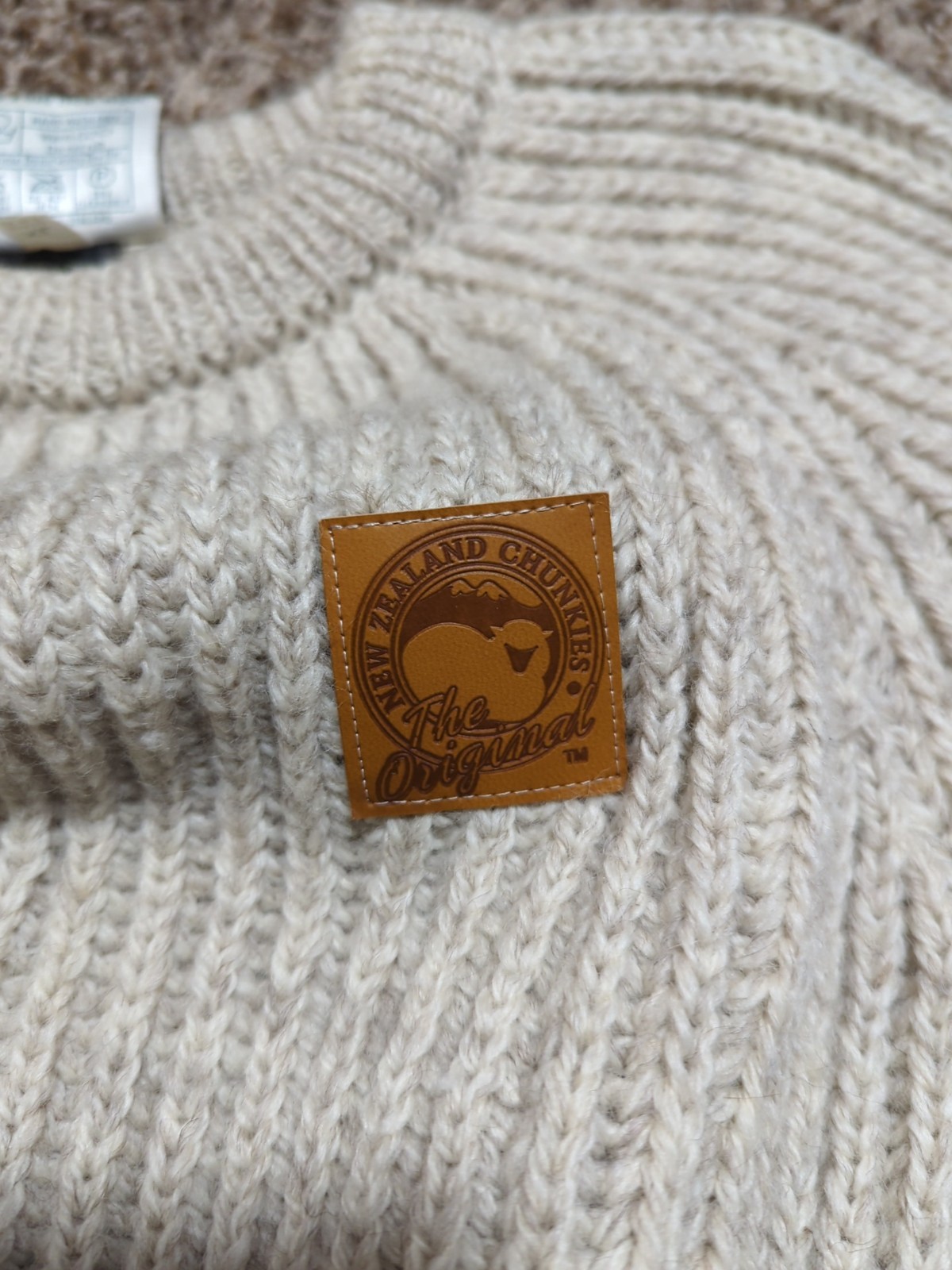 Vintage New Zealand “Chunkies” Brand Sweater -Worn Twice