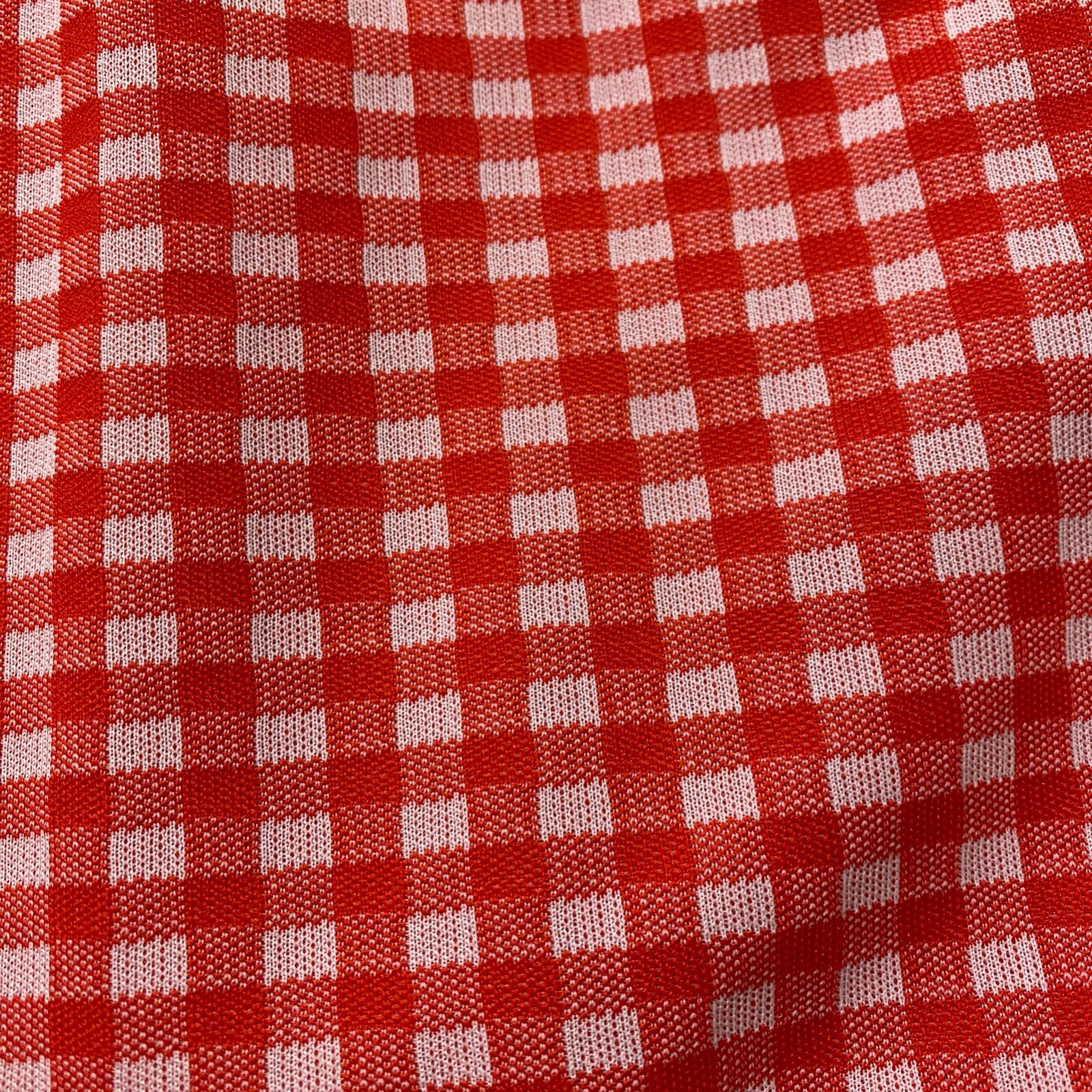 50s 60s Arthur Norgaard Dress (Fits S) Gingham Midi Shirtdress Granny Vtg