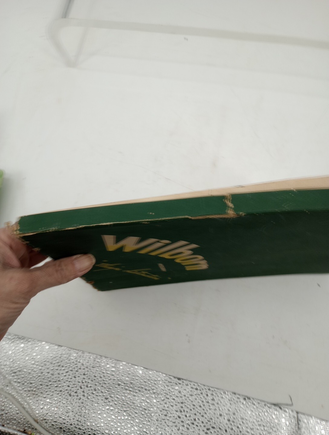 Vtg WILBORN Exquisite Hosiery Size 9 Soft Beige L29 Full Fashioned Orig Box Read