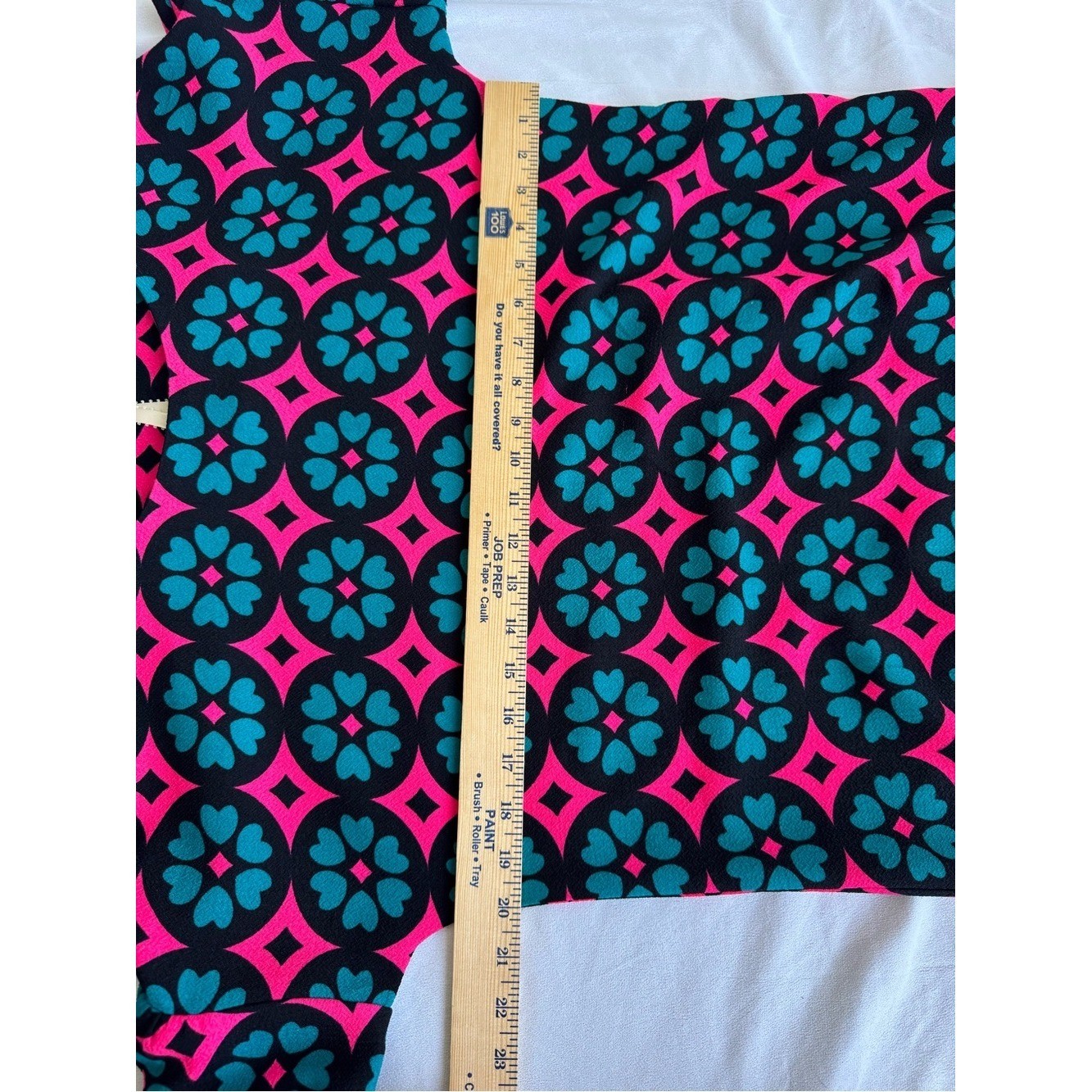 Uncle Frank Women Medium Geometric Shift Dress bell Boho Mod Retro Pink Blue