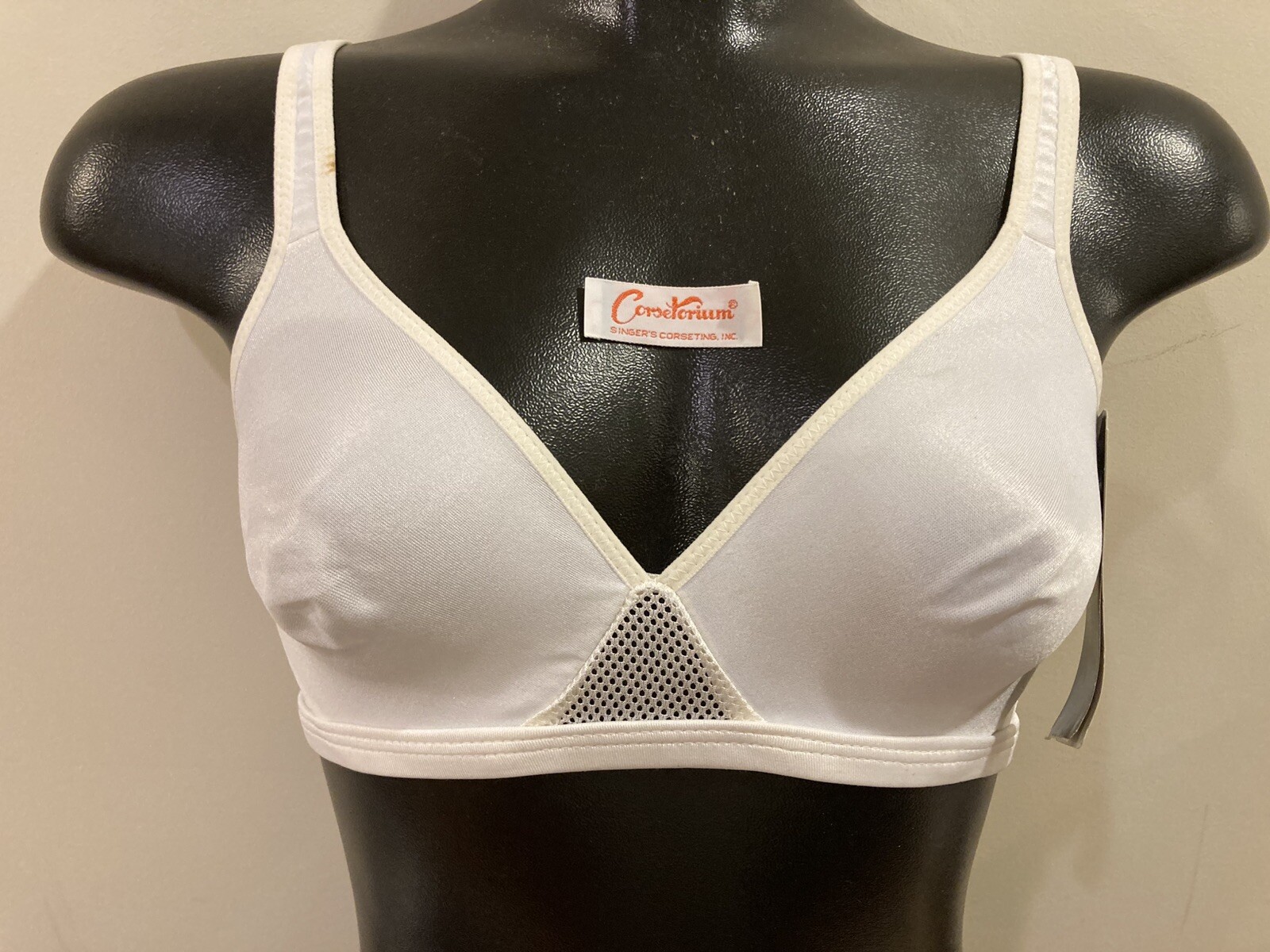 Olga 36090 Christiana Bra 34B/C Cup Seamless Stretch White New With Tags