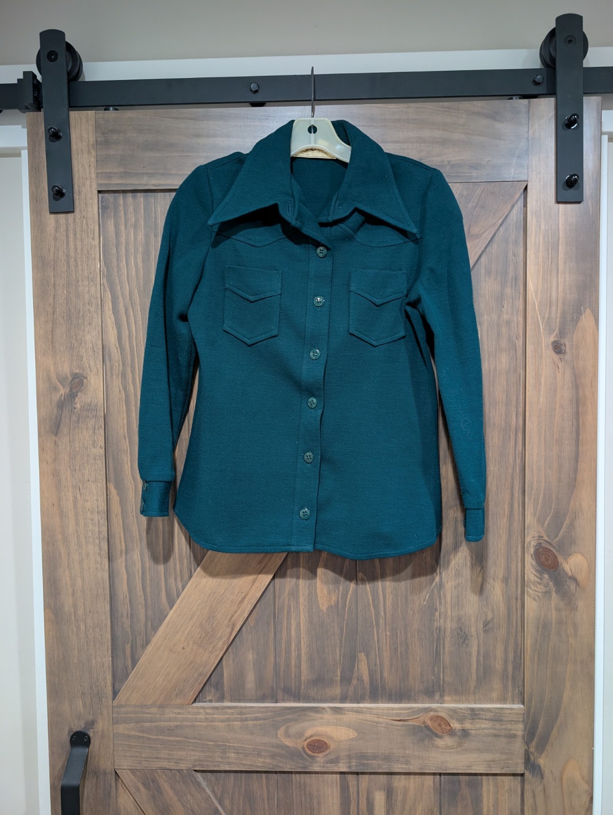 Bronson Of California 70s 80s Womens Small Forest Green Jacket VTG