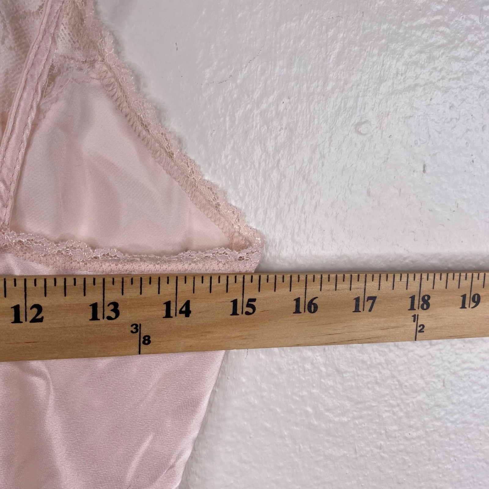 Vintage Maidenform Chantilly Camisole Sz 34 And Slip Sz M Set Pink Lace Dainty