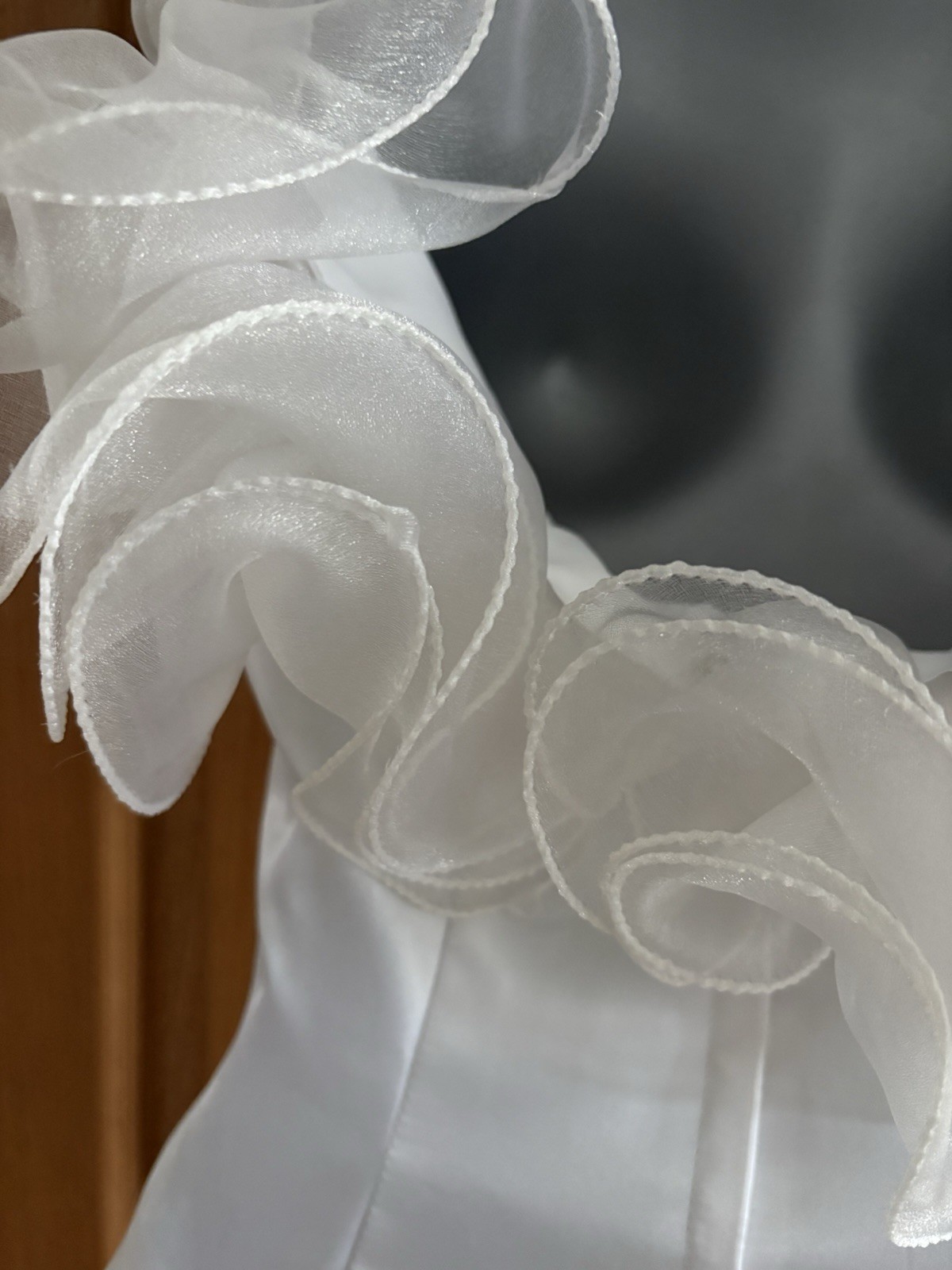 NOS DIRTY DANCING White Wedding Dress Fantasy Formals Sz 8 *read