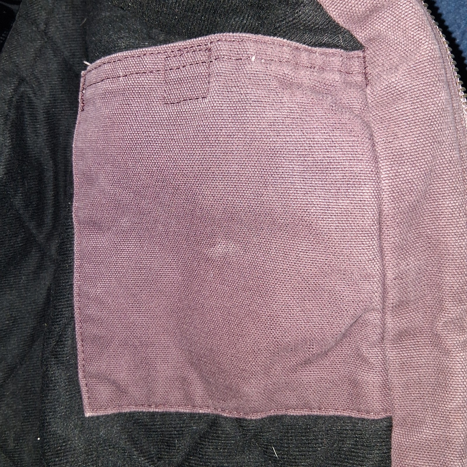 2010s Carhartt WJ130 DPM Hooded Jacket Purple XXL Womens Workwear Size 20