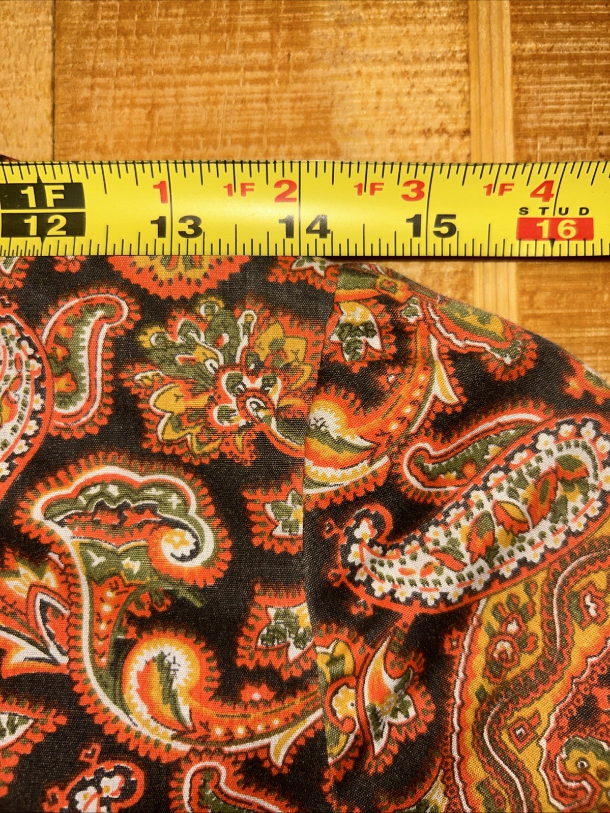 VTG 1970s Floral Prairie Maxi Dress Handmade Full Circle Skirt 3/4 Sleeve SZ S