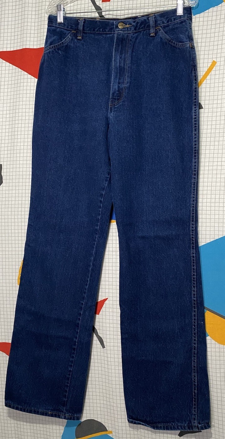 Vintage 70s Rustler Jeans Flare 16 31×33 Talon Bootcut Western Hippie Boho