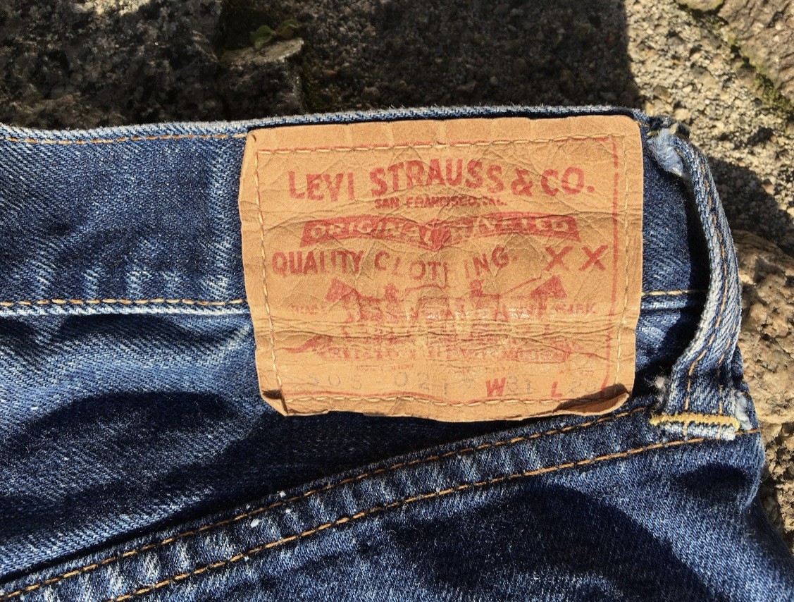 True Vintage 505’s Levi’s Big “E” Denim Cutoffs/ 505 -0217 /Late 60’s Early 70’s
