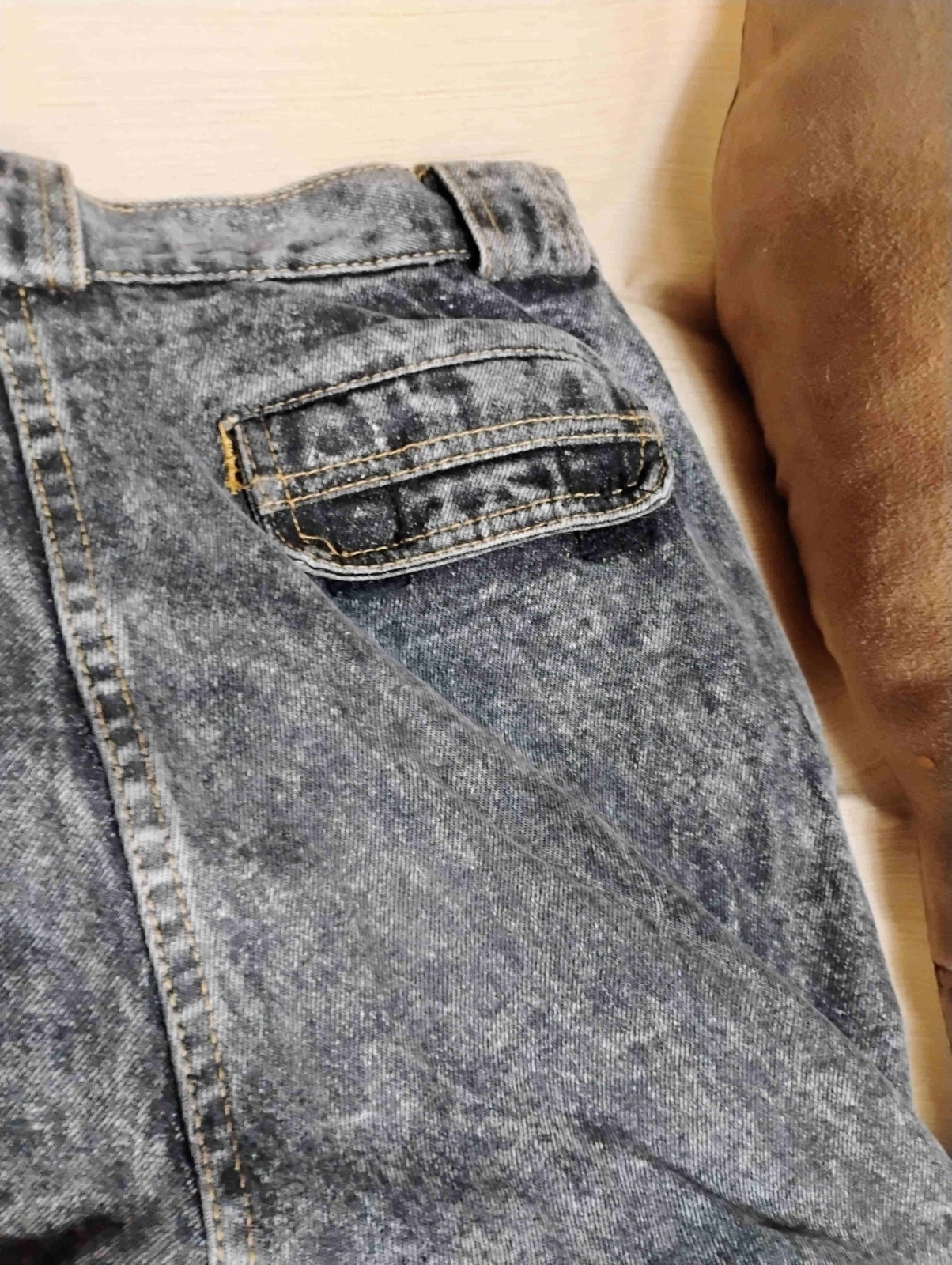 Vintage AJ’s Black Acid Wash Jeans Women’s 31 / 11 Long outer seam