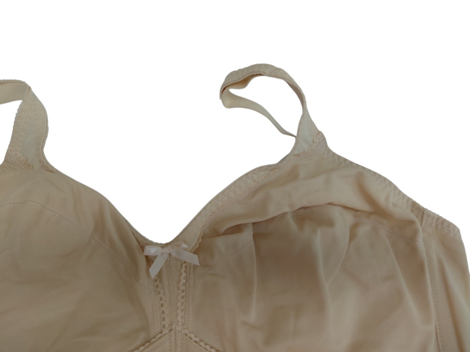 Vintage Crown-nette Longline Bra Size 48C