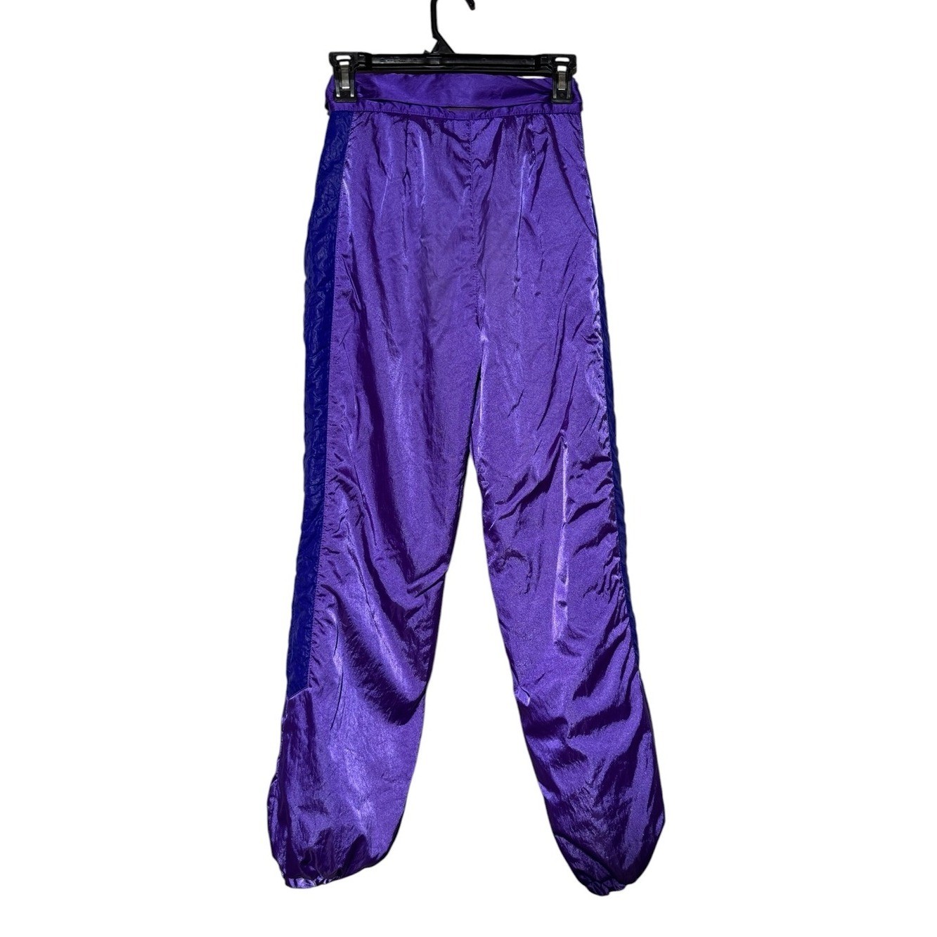 Overmeyer Vintage Retro Ski Snow Pants Women Size Small Metallic Purple 80s