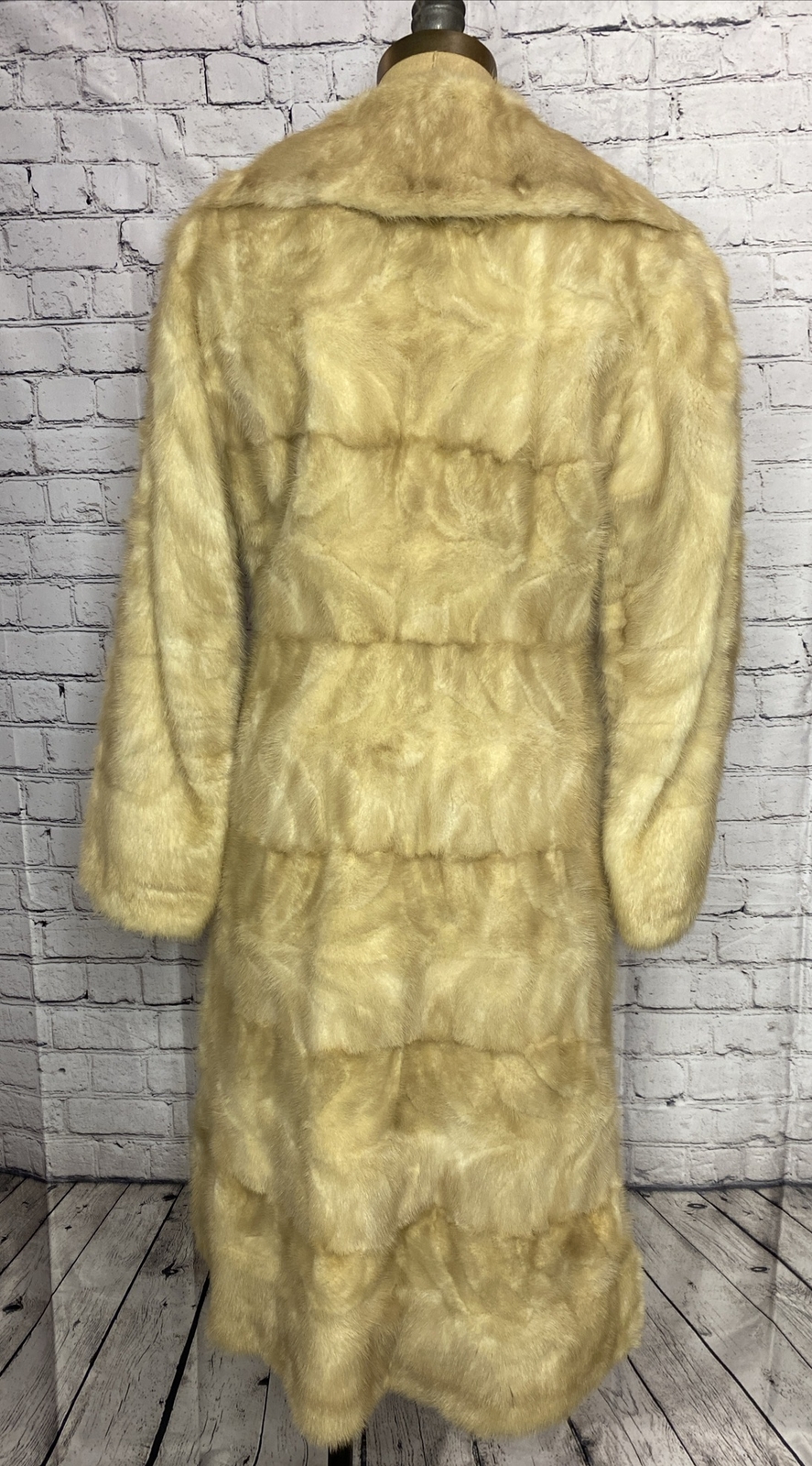 Vtg Fur Coat By GEORGE M. TRAHOS Fur House Athens Greece