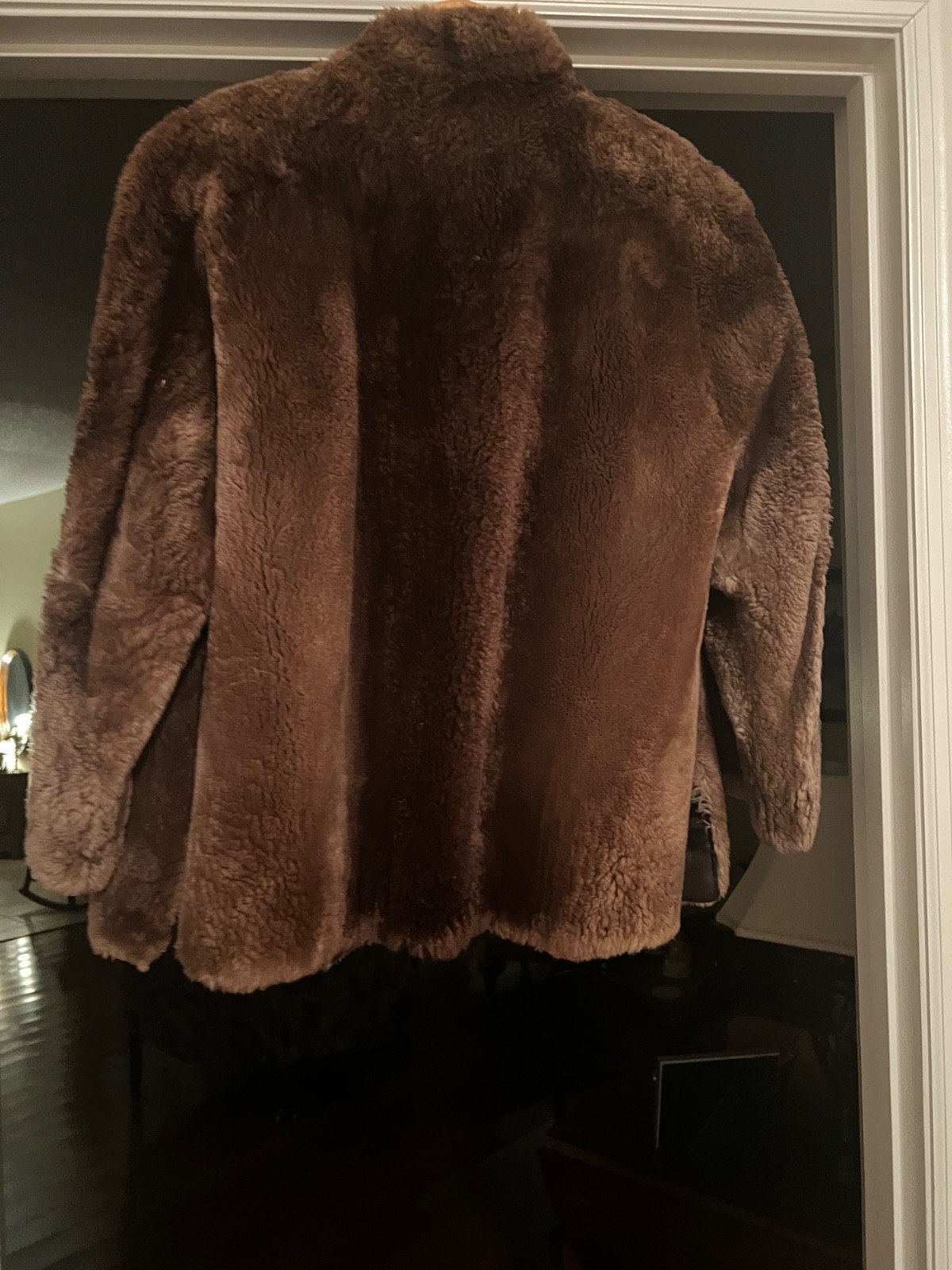 Miller & Rhodes Brown Fur Coat Sheared Beaver small/medium