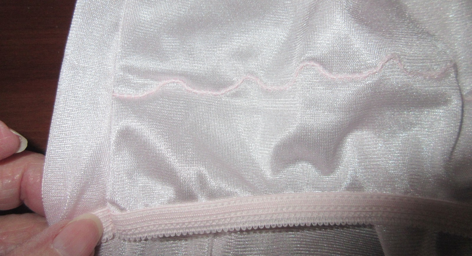 NOS DIXIE BELLE PINK SISSY hi waist GRANNY pillow ta EMBROIDERY panties sz 9/2XL