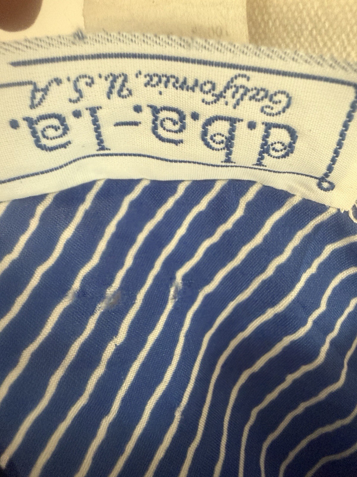 1970s blue dress