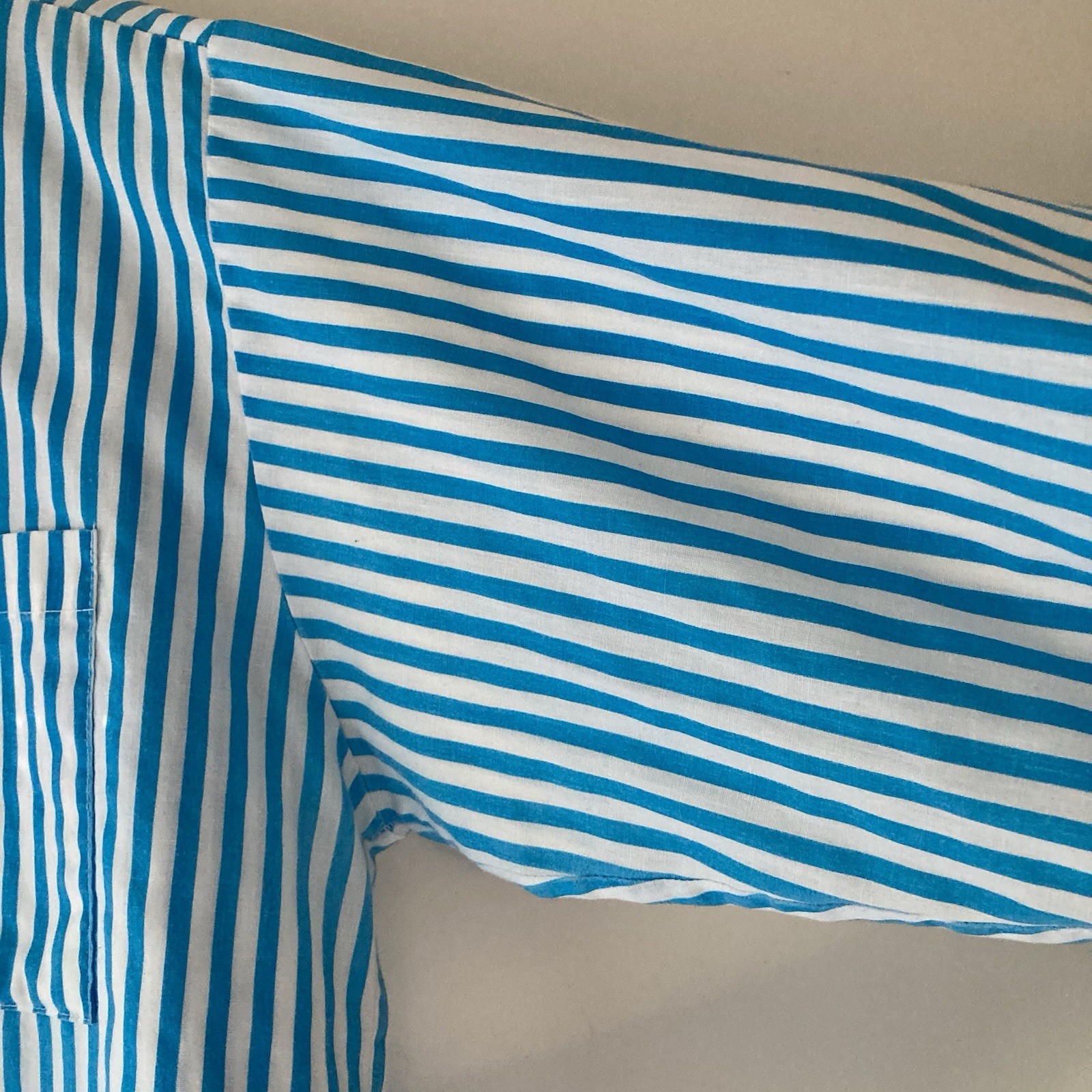 VTG Oak Hill Striped Oxford Button Up Shirt Womens LRG Quiet Luxury Office Core