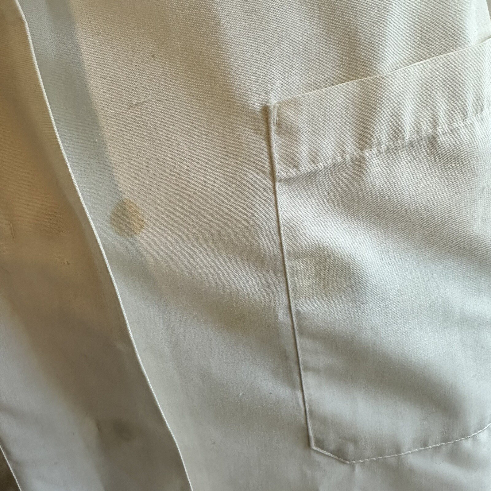 Vintage 60s Women’s M White Nurse Operating Room Doctor Costume Halloween Creepy