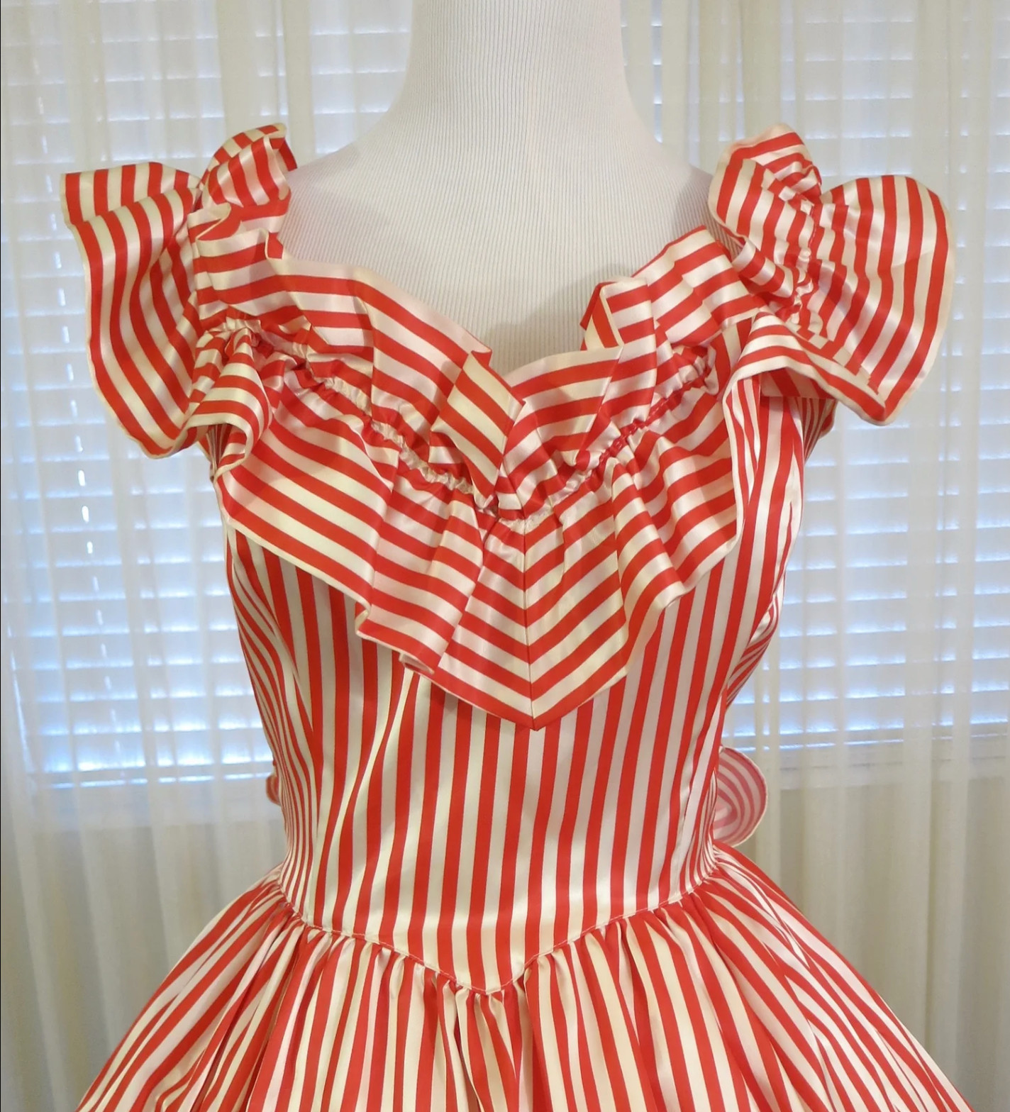 Vintage Prom Dress, Southern Belle dress, waist 27″