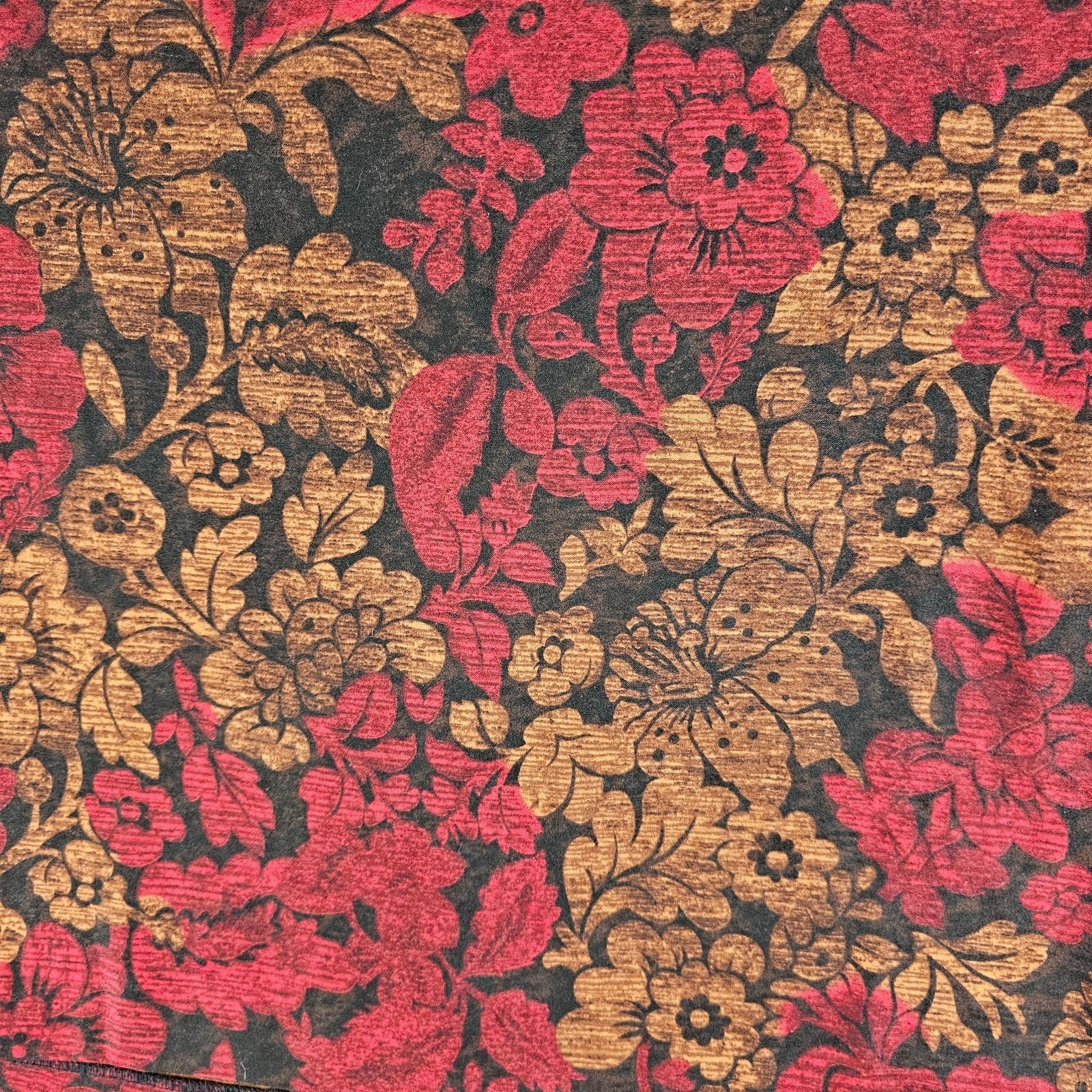 Briggs New York Suit Jacket Fall Floral Brocade Blazer Size Large Womens Vintage