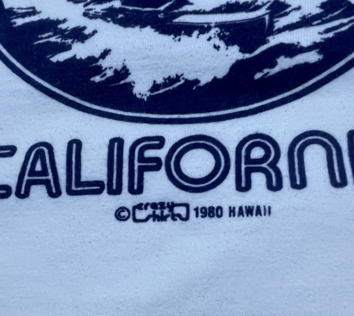 VTG Crazy Shirt Women Shirt Medium Long Sleeve Rainbow Sailboat California