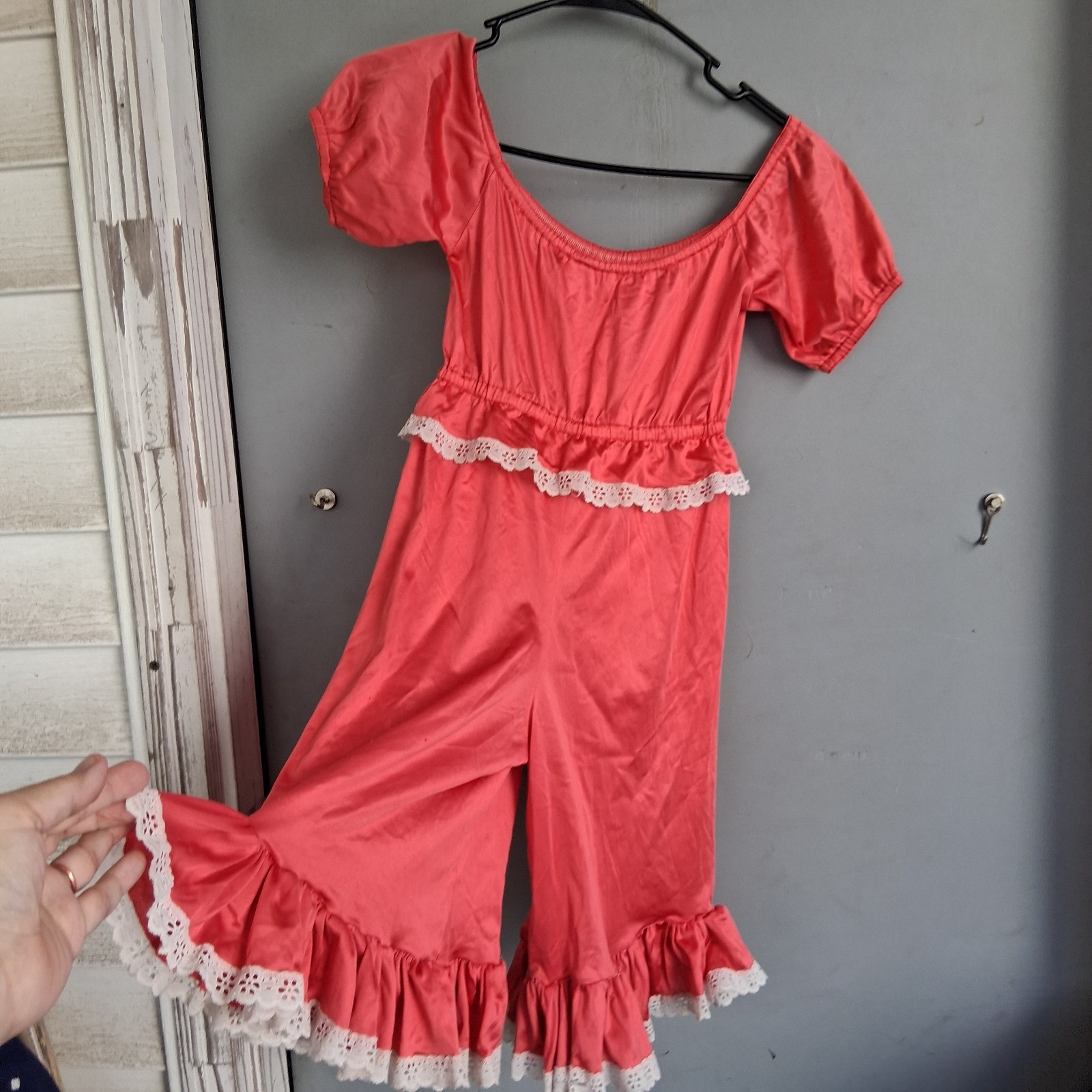 Vintage 60s Boudoir Silky Nightwear Dainty Ditsy Coquette XS