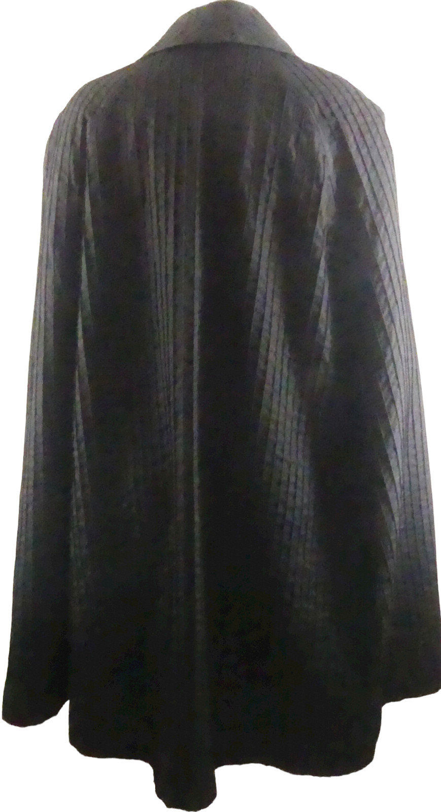 Tuxster All Purpose 1960’s 100% Cotton Pintuck Cape Cloak One Size