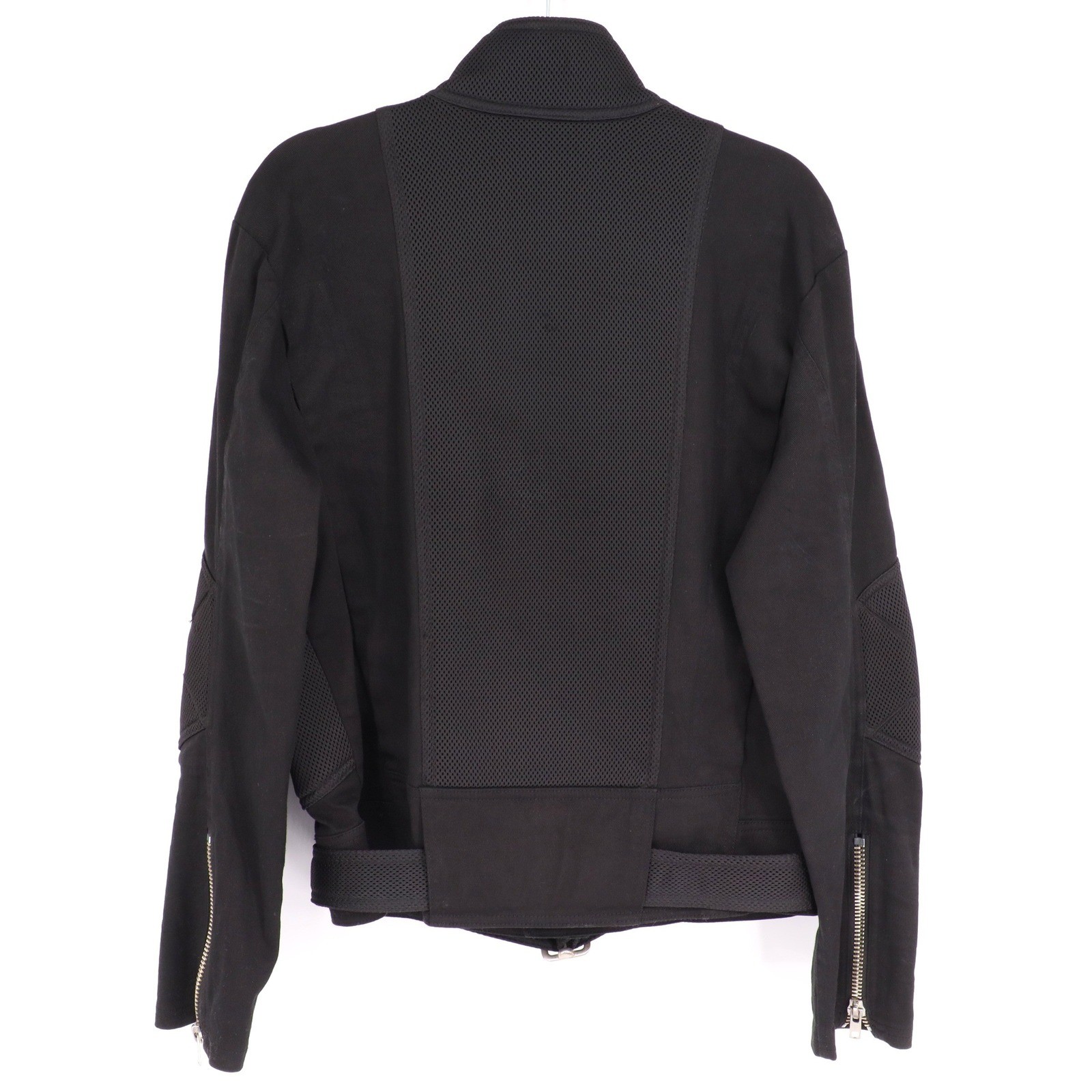 Vintage Lip Service Fetish Women’s Black Moto Jacket Size L Belted Goth Punk Y2K
