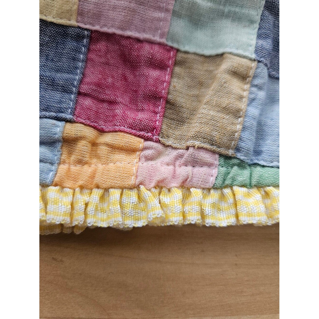 Corey Lynn Calter Vintage Patchwork Madres Strapless Dress Sz 2 Boho Cottagecore